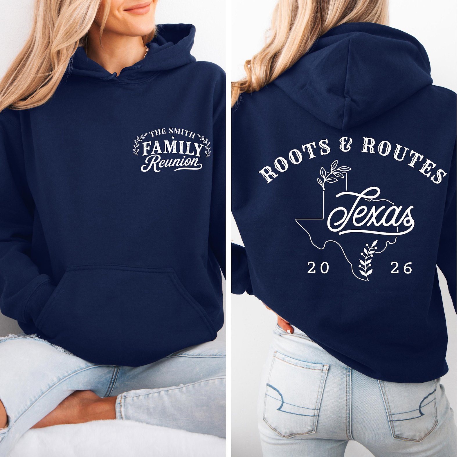Custom Family Reunion Shirt and Personalized Family Event Outfit with Roots and Routes State Designs 4