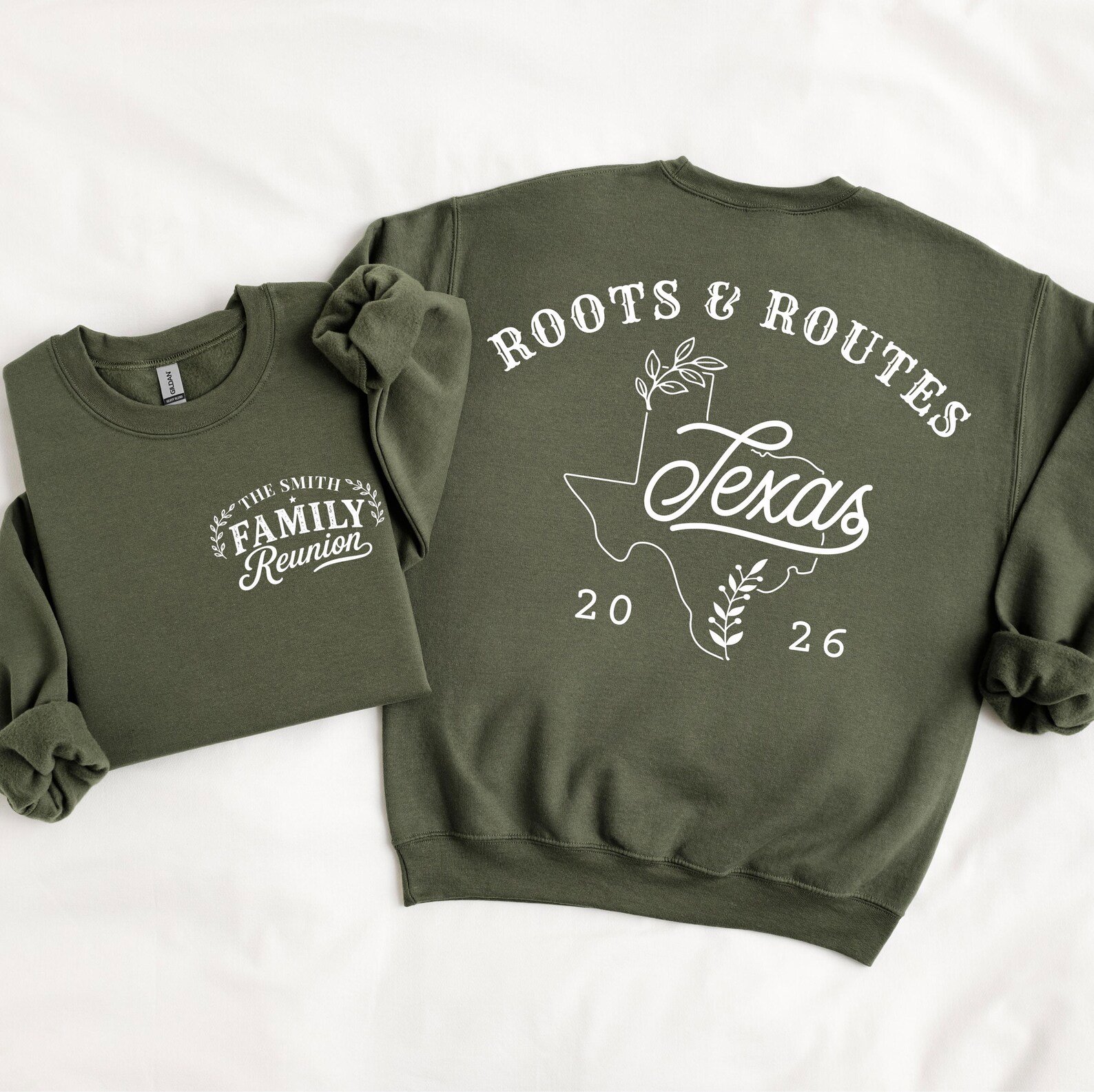 Custom Family Reunion Shirt and Personalized Family Event Outfit with Roots and Routes State Designs 6