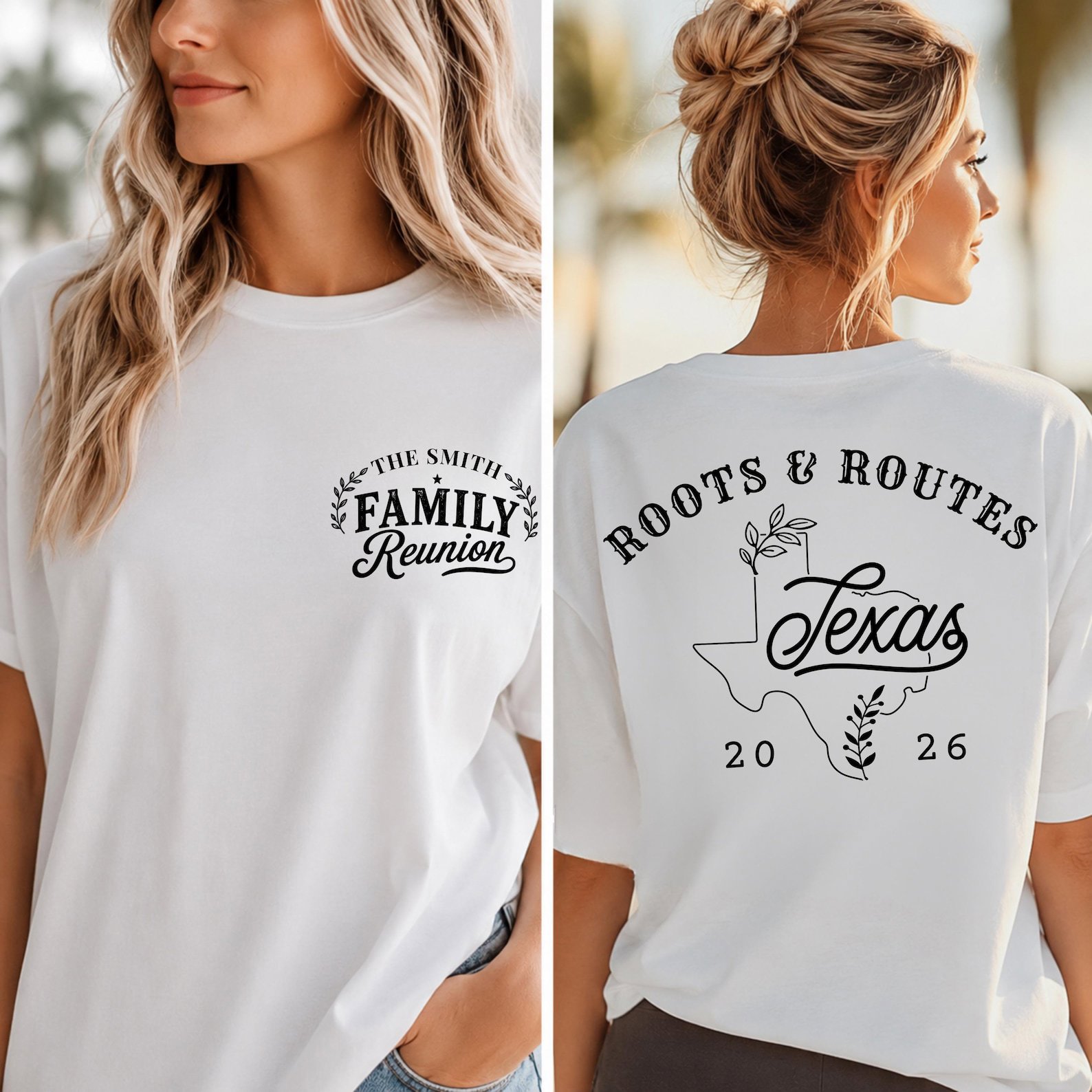 Custom Family Reunion Shirt and Personalized Family Event Outfit with Roots and Routes State Designs 8