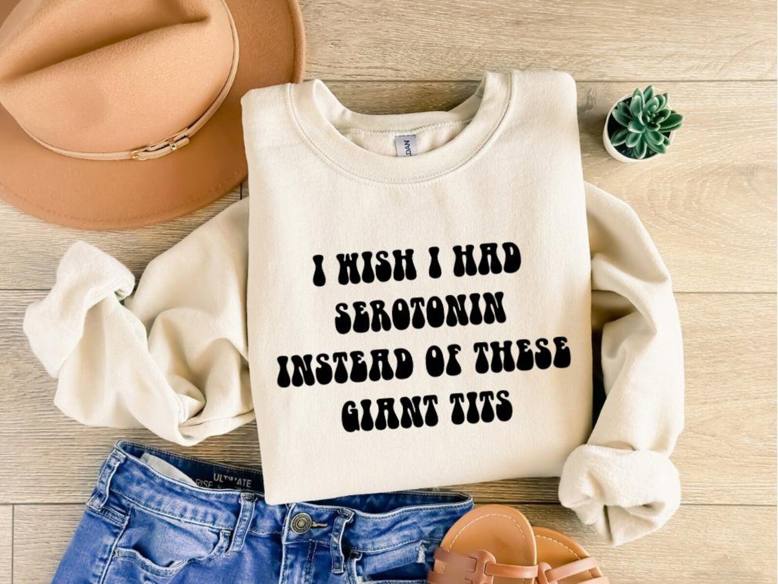 Funny Serotonin Meme Shirt: Sarcastic Saying Gift 1
