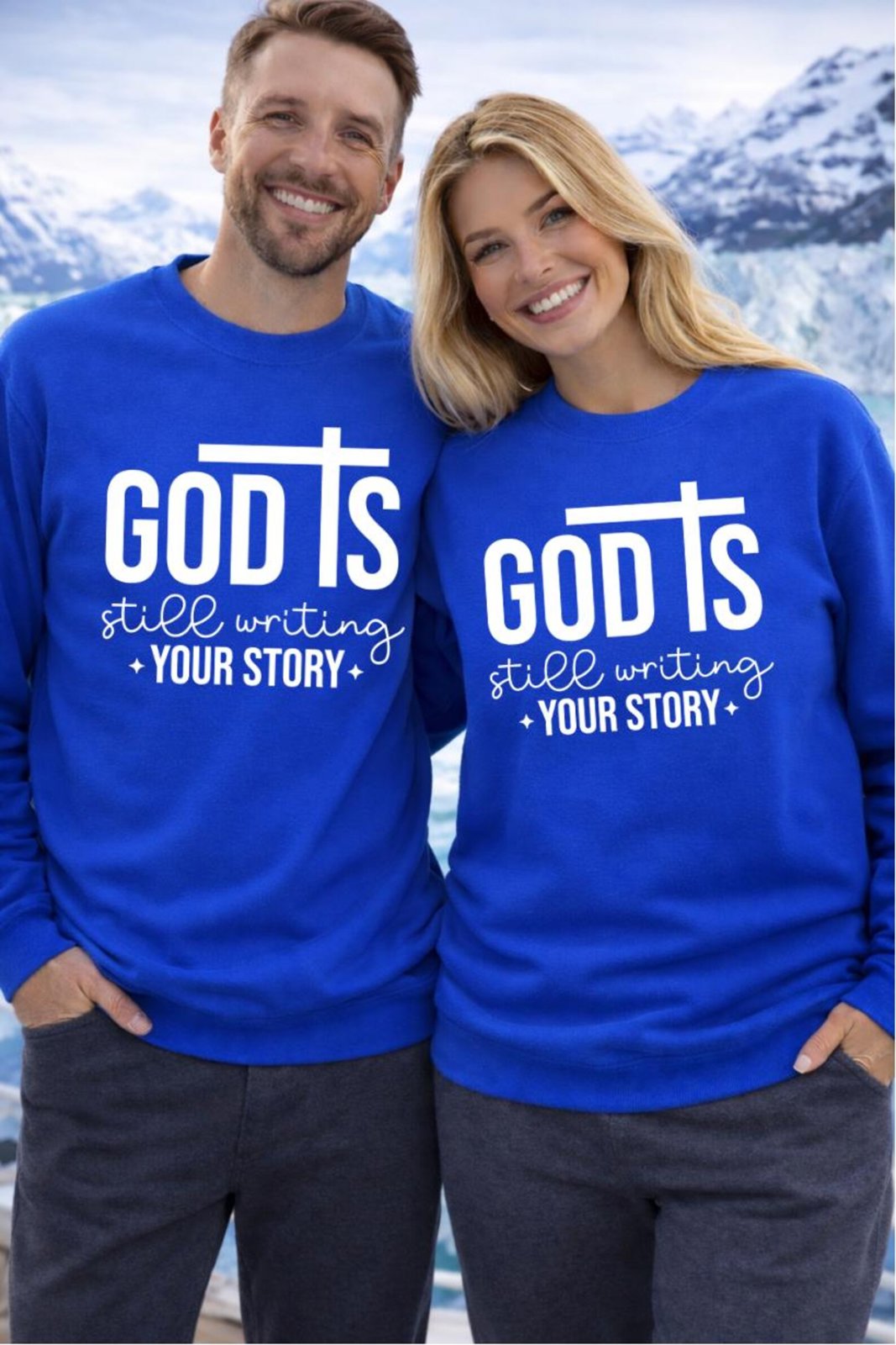 God Is Still Writing Your Story Shirt, Christian Family Church Outfit, Faith Encouragement Gift, Religious Sweatshirt, Faithful Family Tees 3