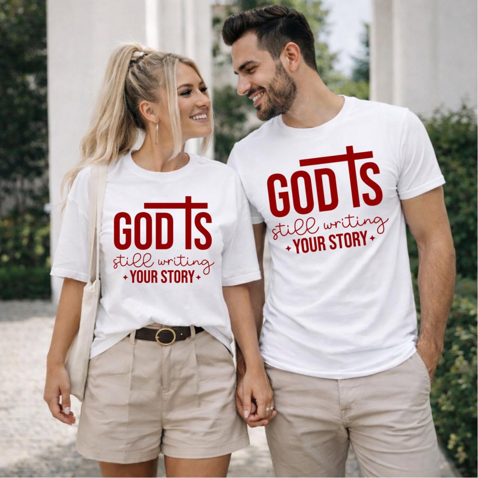God Is Still Writing Your Story Shirt, Christian Family Church Outfit, Faith Encouragement Gift, Religious Sweatshirt, Faithful Family Tees 5