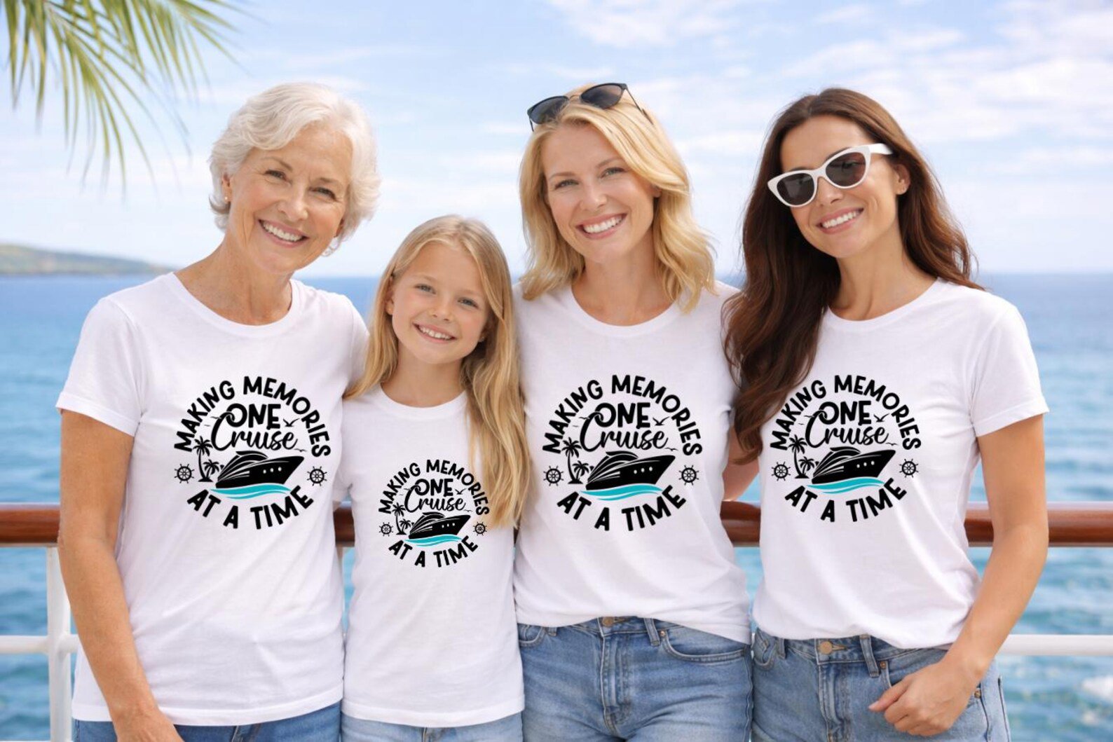 Making Memories One Cruise at a Time, Matching Family Cruise Shirts, Cruise Squad Tees, Family Vacation Outfit, Girls Cruise Photo Shirts 2