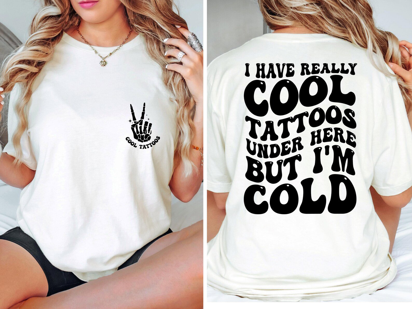 I Have Really Cool Tattoos Under Here but I'm Cold Sweatshirt, humorous Tattoos Sweatshirt, Funny Tattoo Artist Gift, Tattoo Lover Sarcasm 5