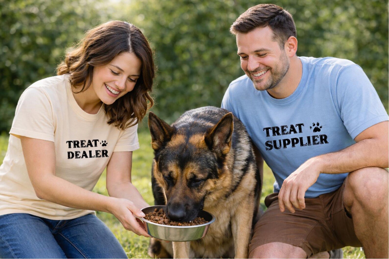Treat Supplier Shirt, Treat Dealer Kids Shirt, Matching Family Dog Shirts, Dog Lover Gift, Mom Dad Kid Matching Pat Lover Themed Tees 2