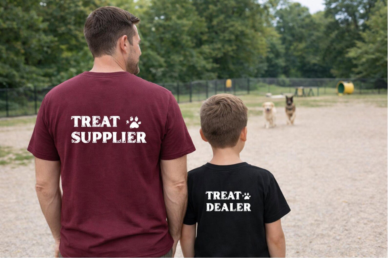 Treat Supplier Shirt, Treat Dealer Kids Shirt, Matching Family Dog Shirts, Dog Lover Gift, Mom Dad Kid Matching Pat Lover Themed Tees 8