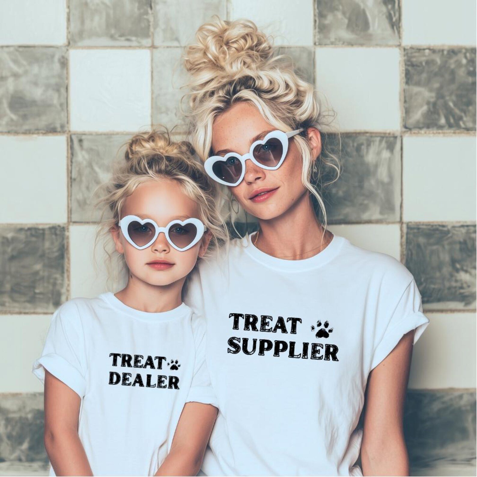 Treat Supplier Shirt, Treat Dealer Kids Shirt, Matching Family Dog Shirts, Dog Lover Gift, Mom Dad Kid Matching Pat Lover Themed Tees 9