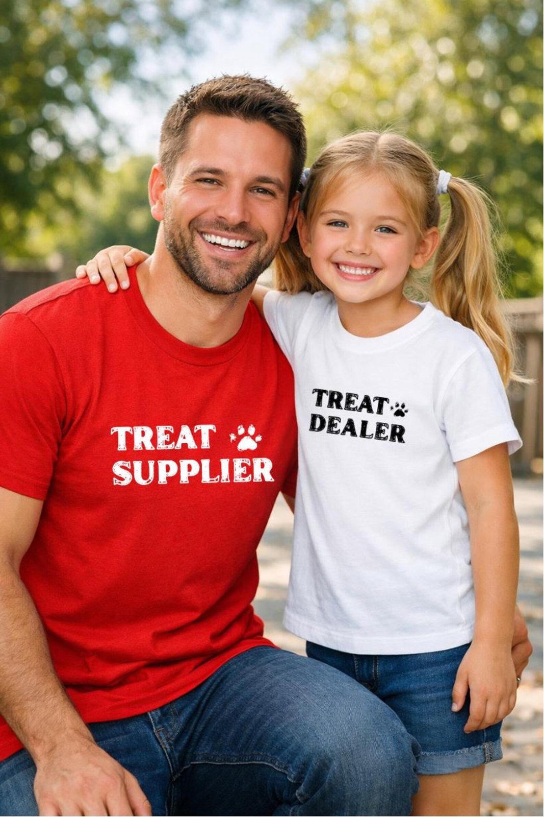 Treat Supplier Shirt, Treat Dealer Kids Shirt, Matching Family Dog Shirts, Dog Lover Gift, Mom Dad Kid Matching Pat Lover Themed Tees 10