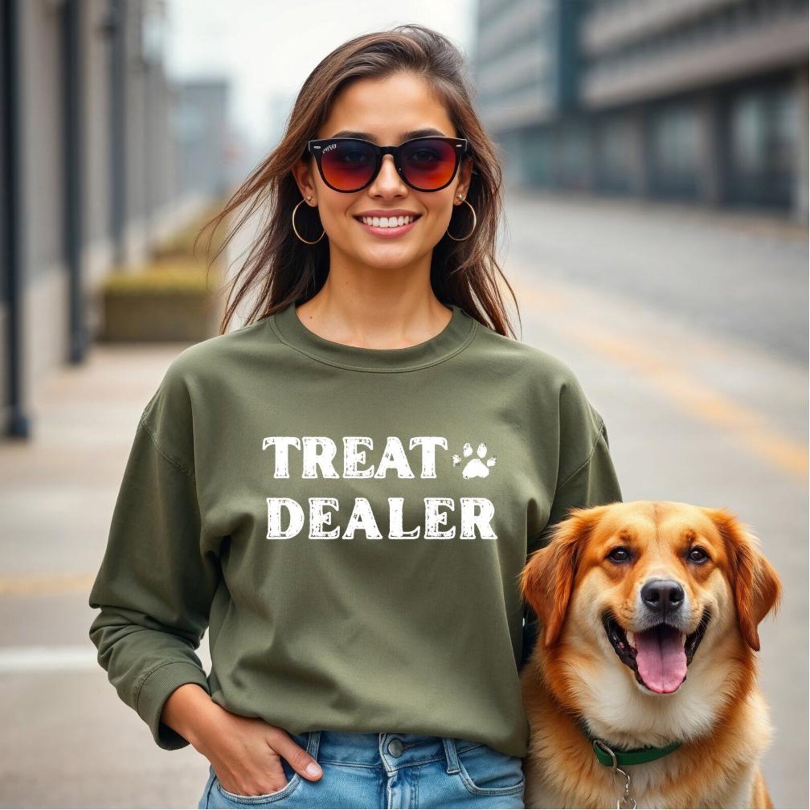 Treat Supplier Shirt, Treat Dealer Kids Shirt, Matching Family Dog Shirts, Dog Lover Gift, Mom Dad Kid Matching Pat Lover Themed Tees 14