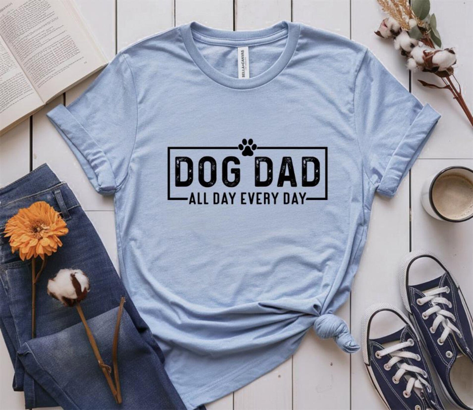 Dog Dad Sweatshirt, Dog Dad Gift, Fathers Day Dog Dad Shirt, Pet Dad Crewneck, Dog Lover Gift for Men, Puppy Dad 7