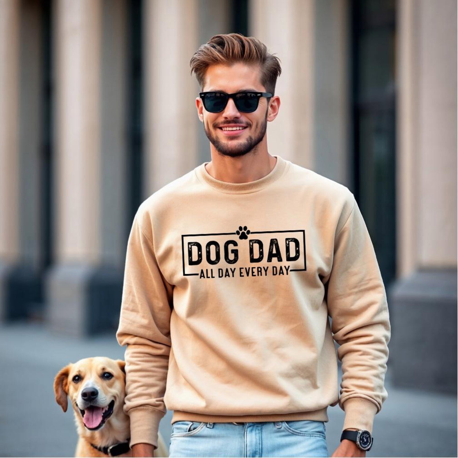 Matching Dog Mom Dog Dad Shirts, Couples Pet Parent Tee Set, Dog Lover Gifts for Couples, Mothers Day Fathers Day, Anniversary Christmas 6