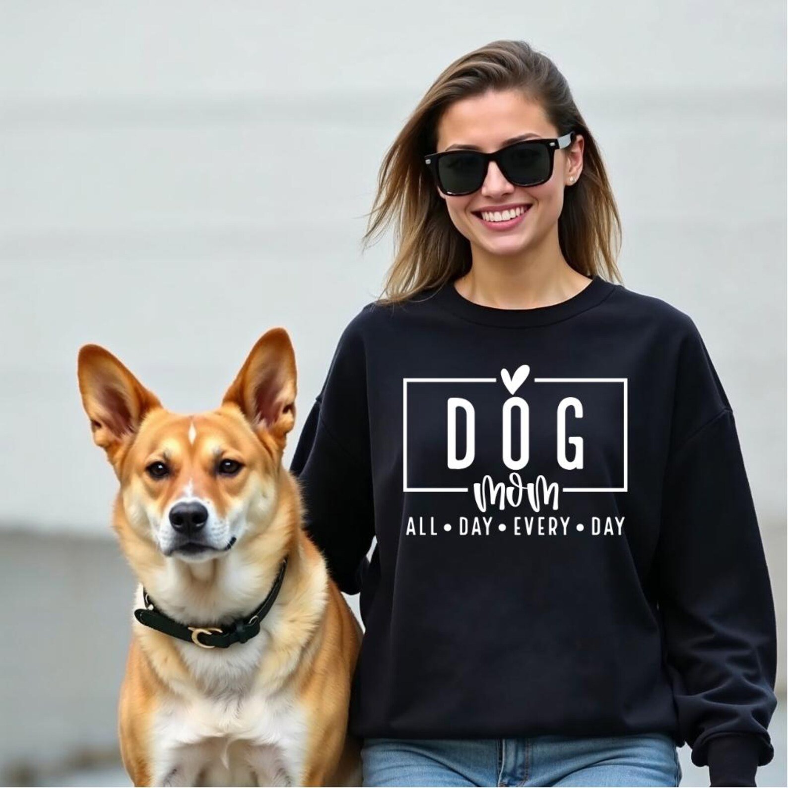 Matching Dog Mom Dog Dad Shirts, Couples Pet Parent Tee Set, Dog Lover Gifts for Couples, Mothers Day Fathers Day, Anniversary Christmas 13