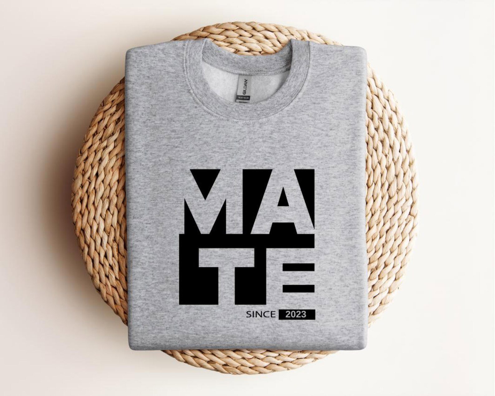 Soulmate Since Shirts for Couples, Matching Couple Shirts, , Custom Year T Shirt Set, Mtching Anniversary Outfit, Valentine Couples Tee 10