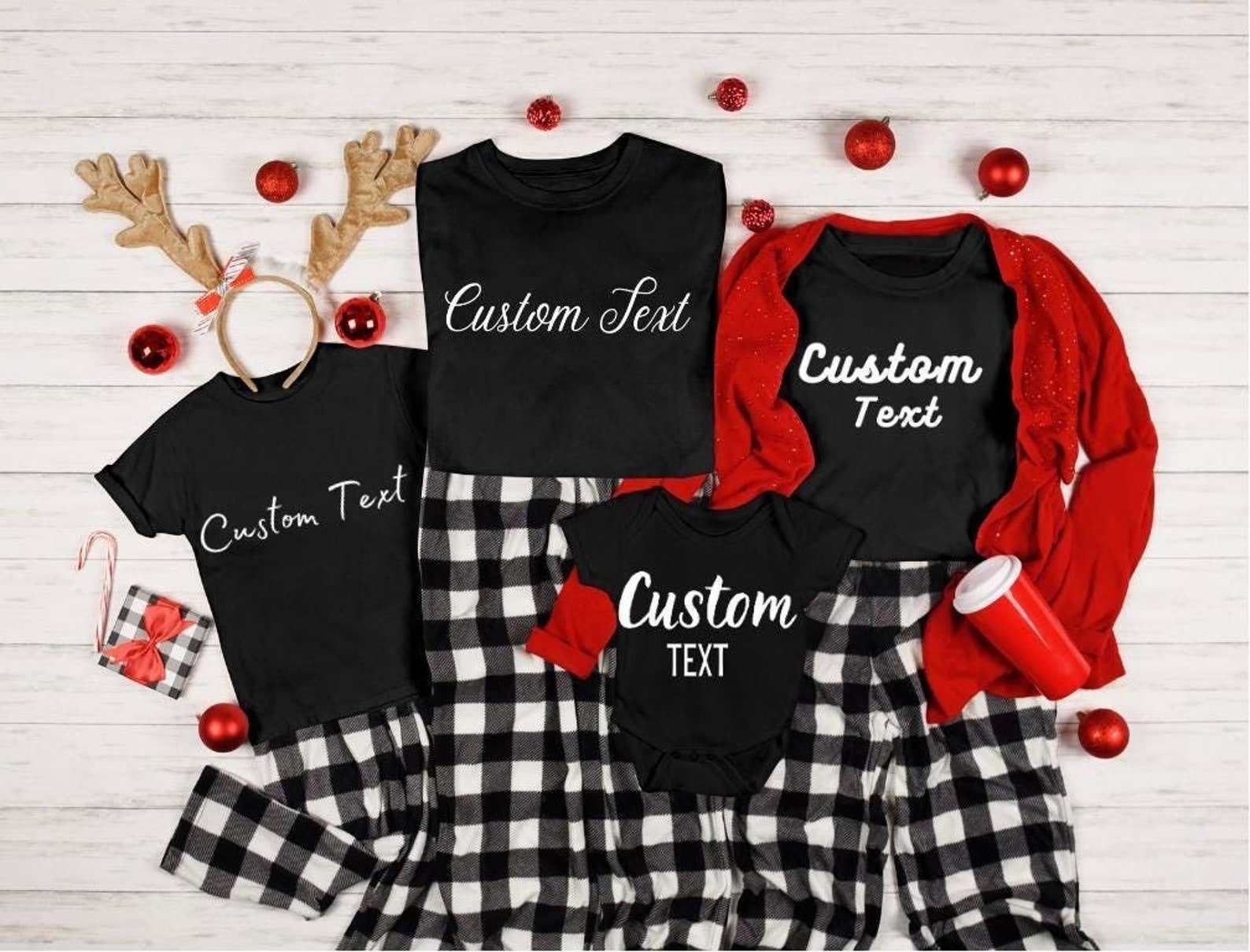 Custom Text Shirt, Personalized sweatshirt, Perfect for Custom Christmas Present, Birthdays or just because! 2