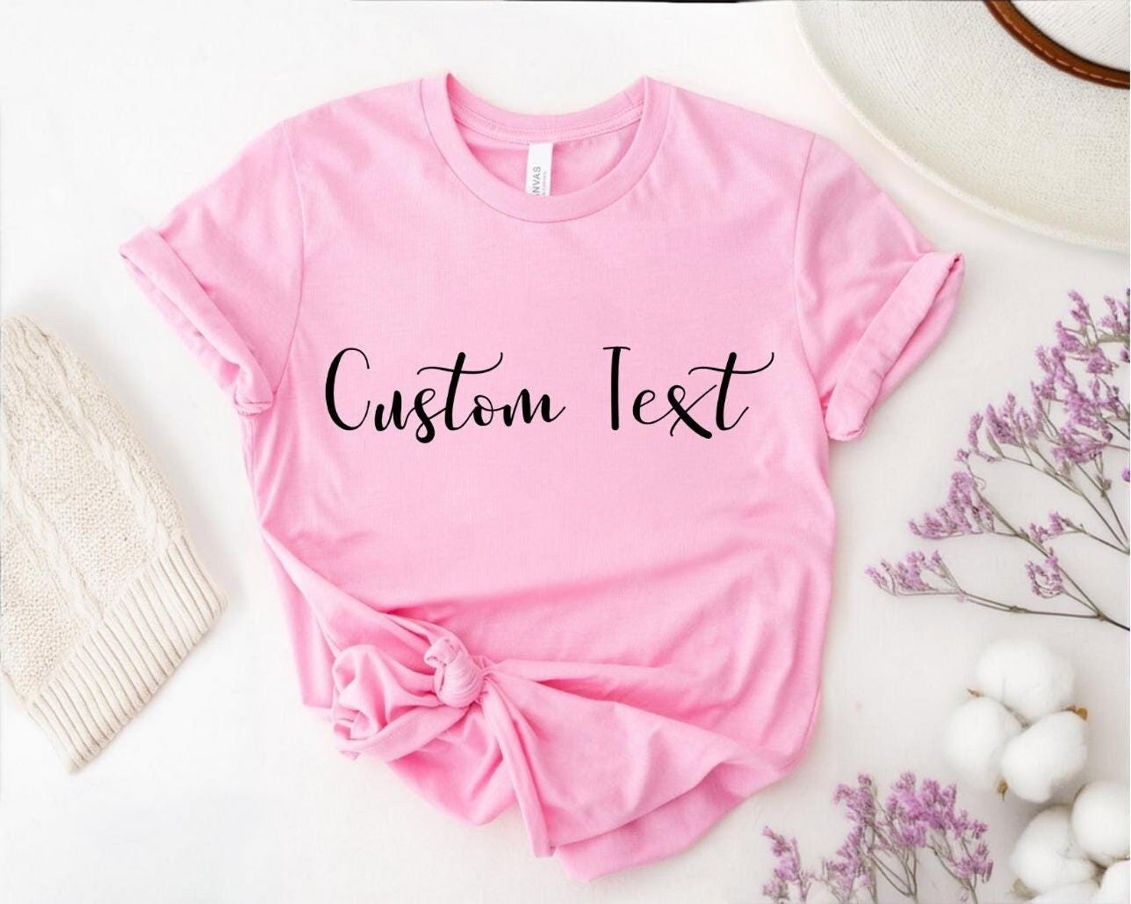 Custom Text Shirt, Personalized sweatshirt, Perfect for Custom Christmas Present, Birthdays or just because! 4