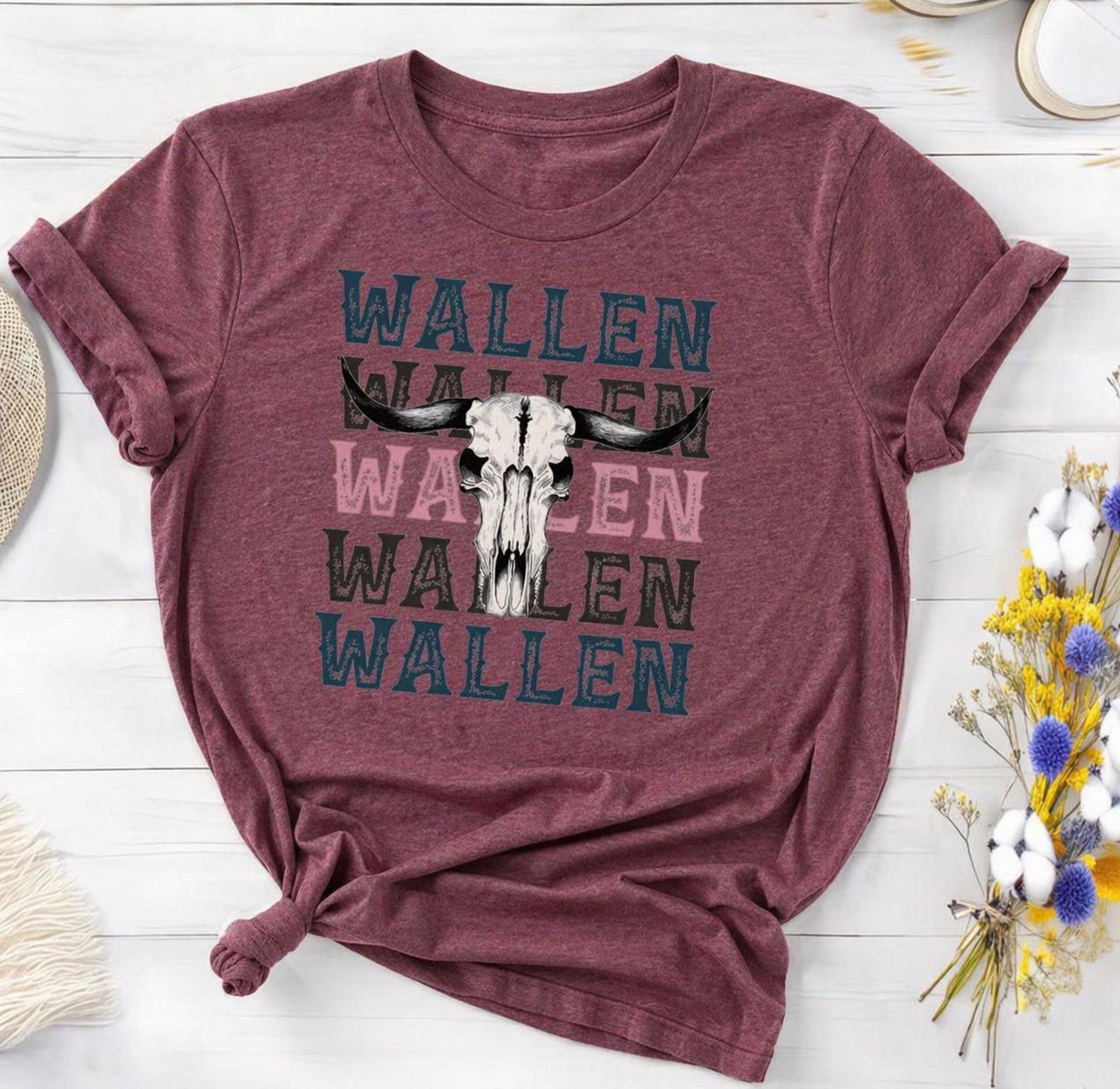 Longhorn Country Music T-Shirt: Country Concert Tee, Rock Graphic Design 7