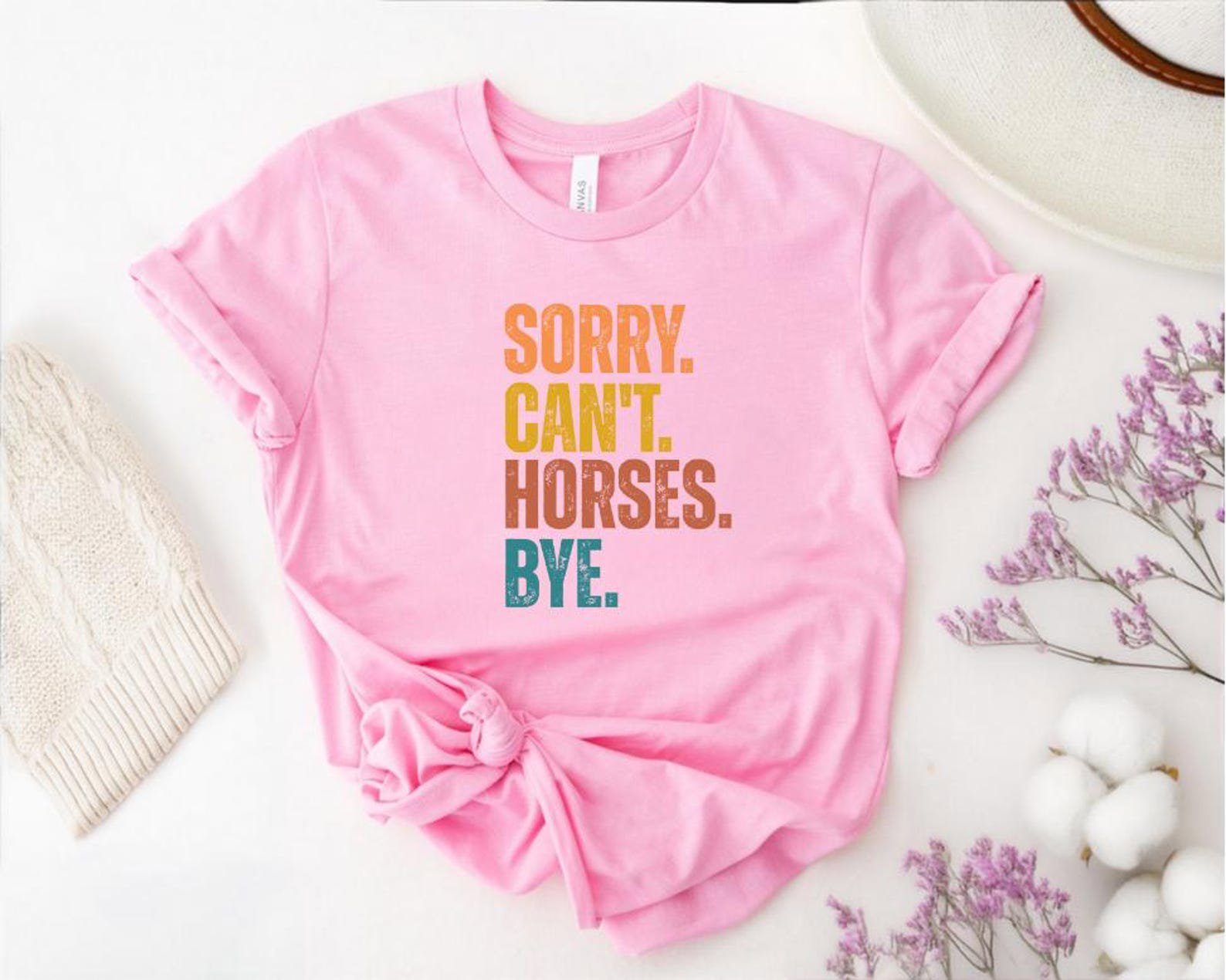 Funny Horse Graphic Tee: Equestrian Rider Gift, Farm Life Humor 3