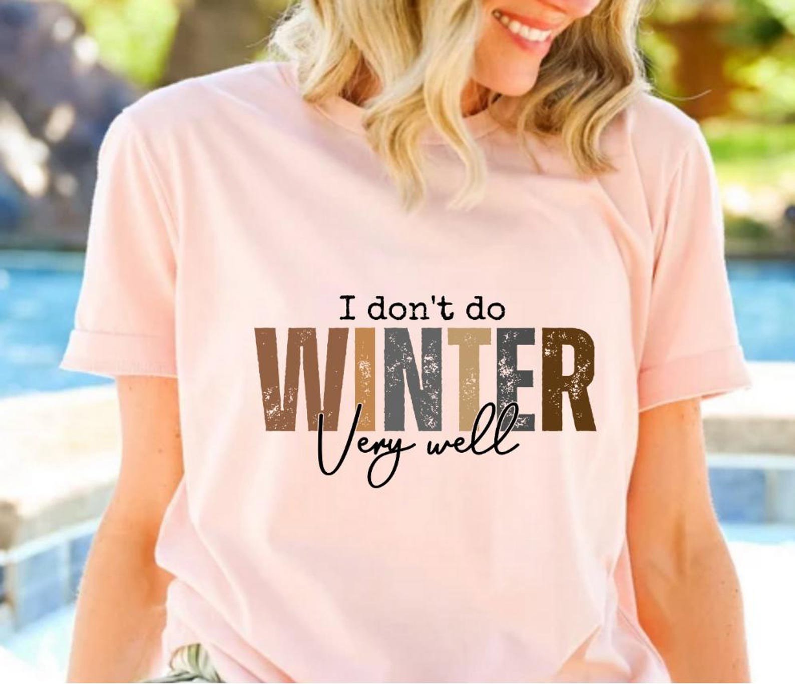 I Don't Do Winter Very Well Sweatshirt: Cozy Season Crewneck 4