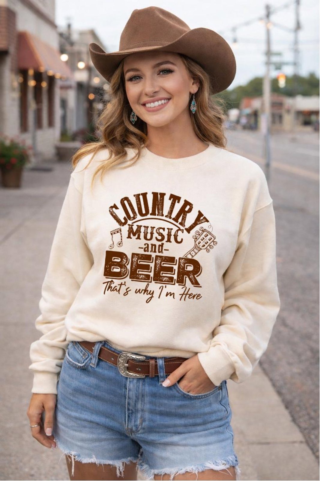Retro Country Music and Beer Festival Shirt | Vintage Western Graphic Tee | Matching Nashville Bachelorette Group Outfit 6