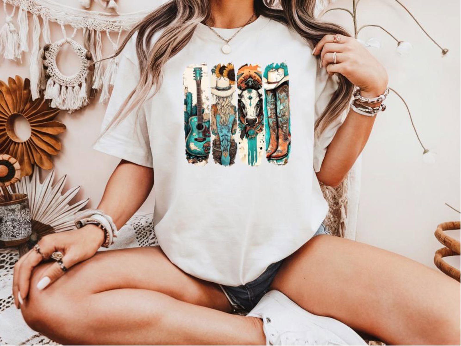Western Cowgirl Shirt, Country Girl Tee, Small Town Girl Western Outfit, Cozy Rustic Ranch Style Top, Cute Cowgirl Gift for Her 1