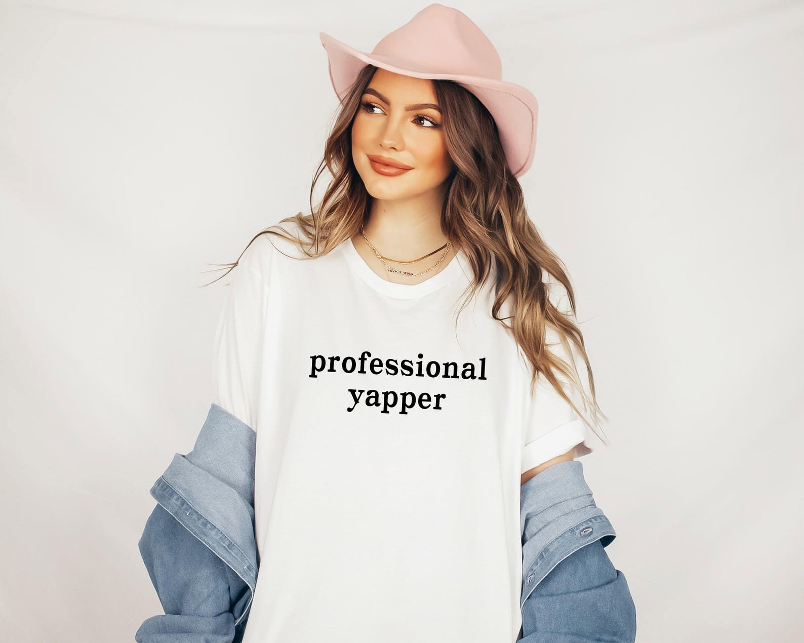 Professional Yapper Sweatshirt: Funny Sarcasm Meme Crewneck 2