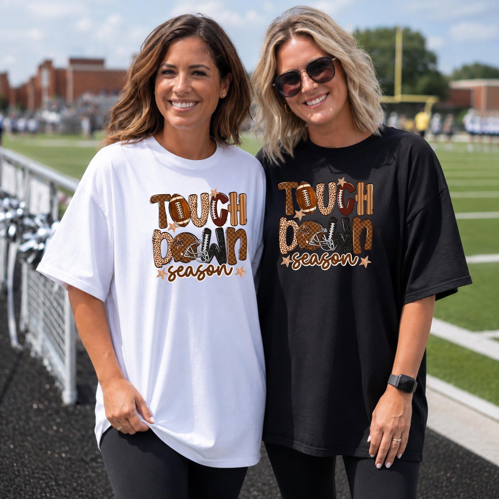 Touchdown Season Sweatshirt, Football Mom Game Day Outfit, Fall Tailgate Apparel 2