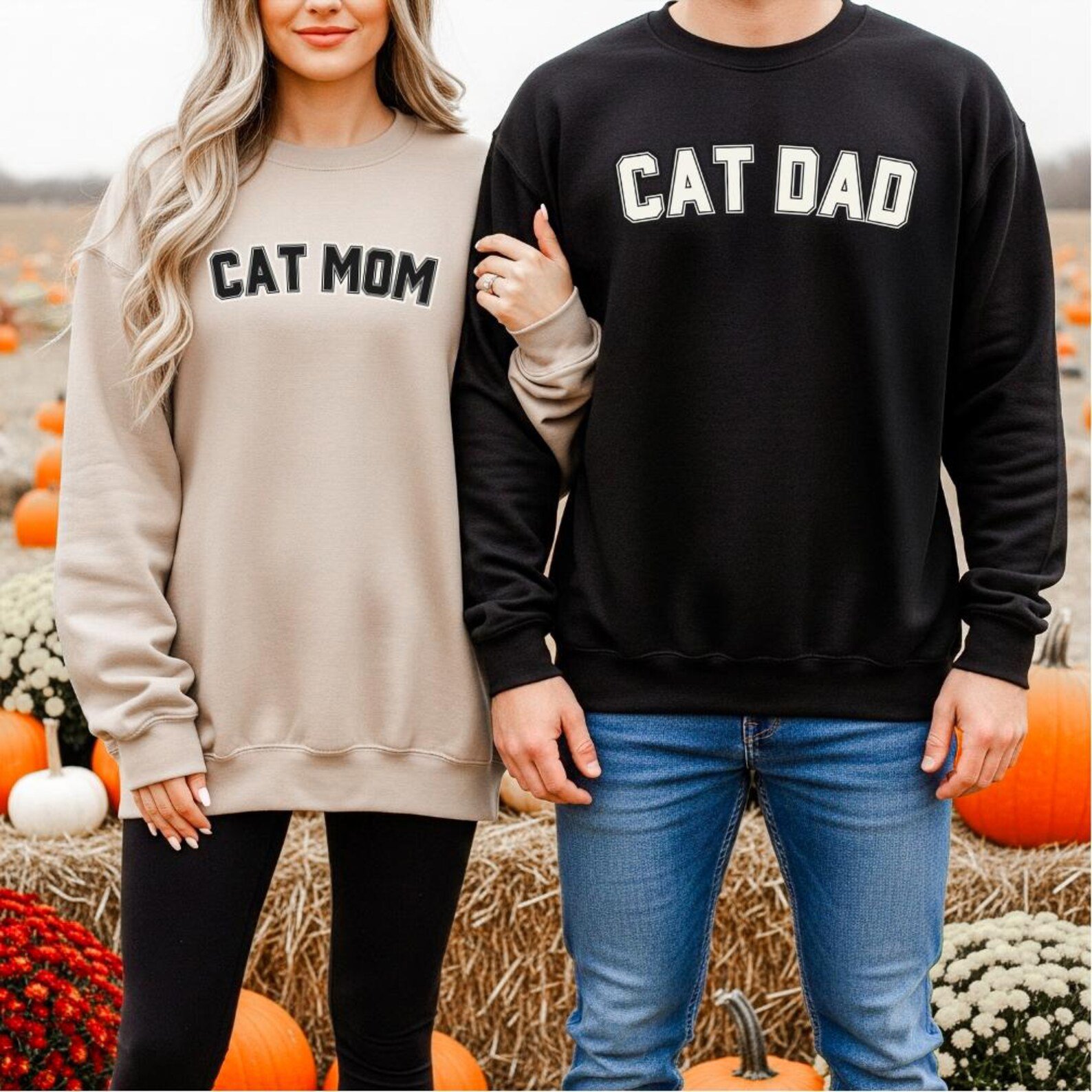 Cat Mama Shirt, Cat Mom Sweatshirt Custom Name, Cat Lover Gift, Cute Minimal Cat Mom Hoodie, Birthday Gift for Cat Mom, Valentine Shirt 6