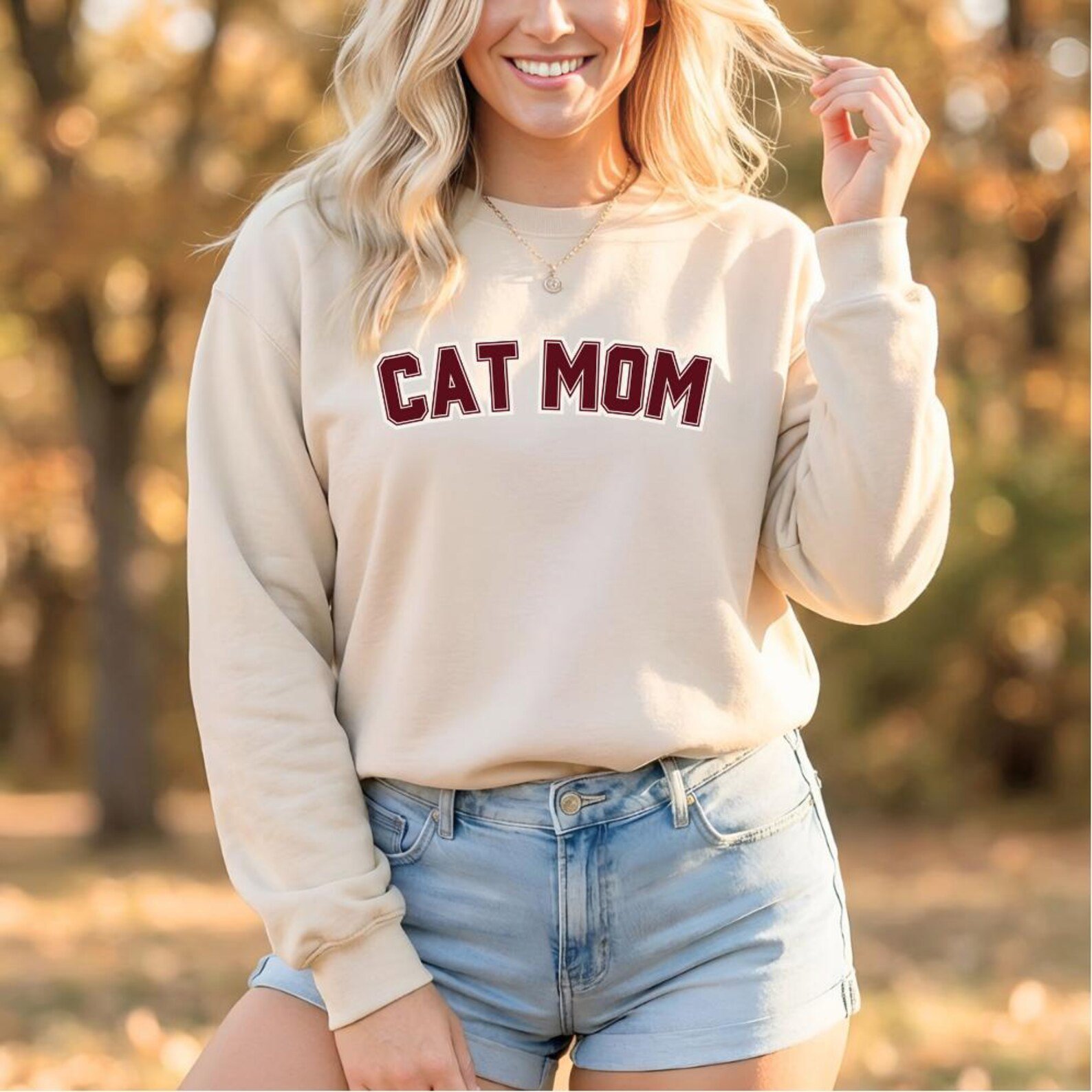 Cat Mama Shirt, Cat Mom Sweatshirt Custom Name, Cat Lover Gift, Cute Minimal Cat Mom Hoodie, Birthday Gift for Cat Mom, Valentine Shirt 10