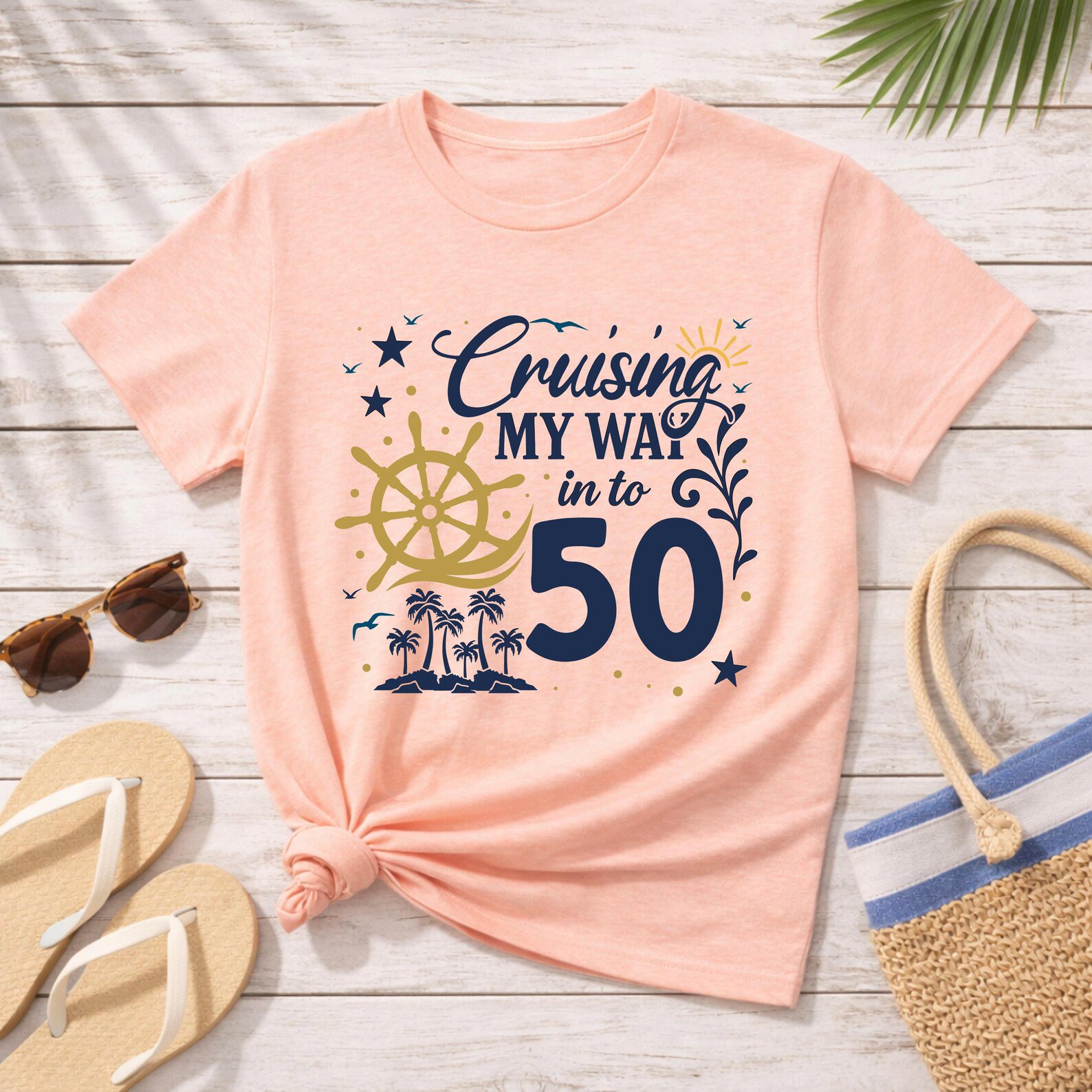 Custom Birthday Cruise Shirt, Nautical Wheel Milestone Vacation Sweatshirt, Matching Family Group Outfit 9