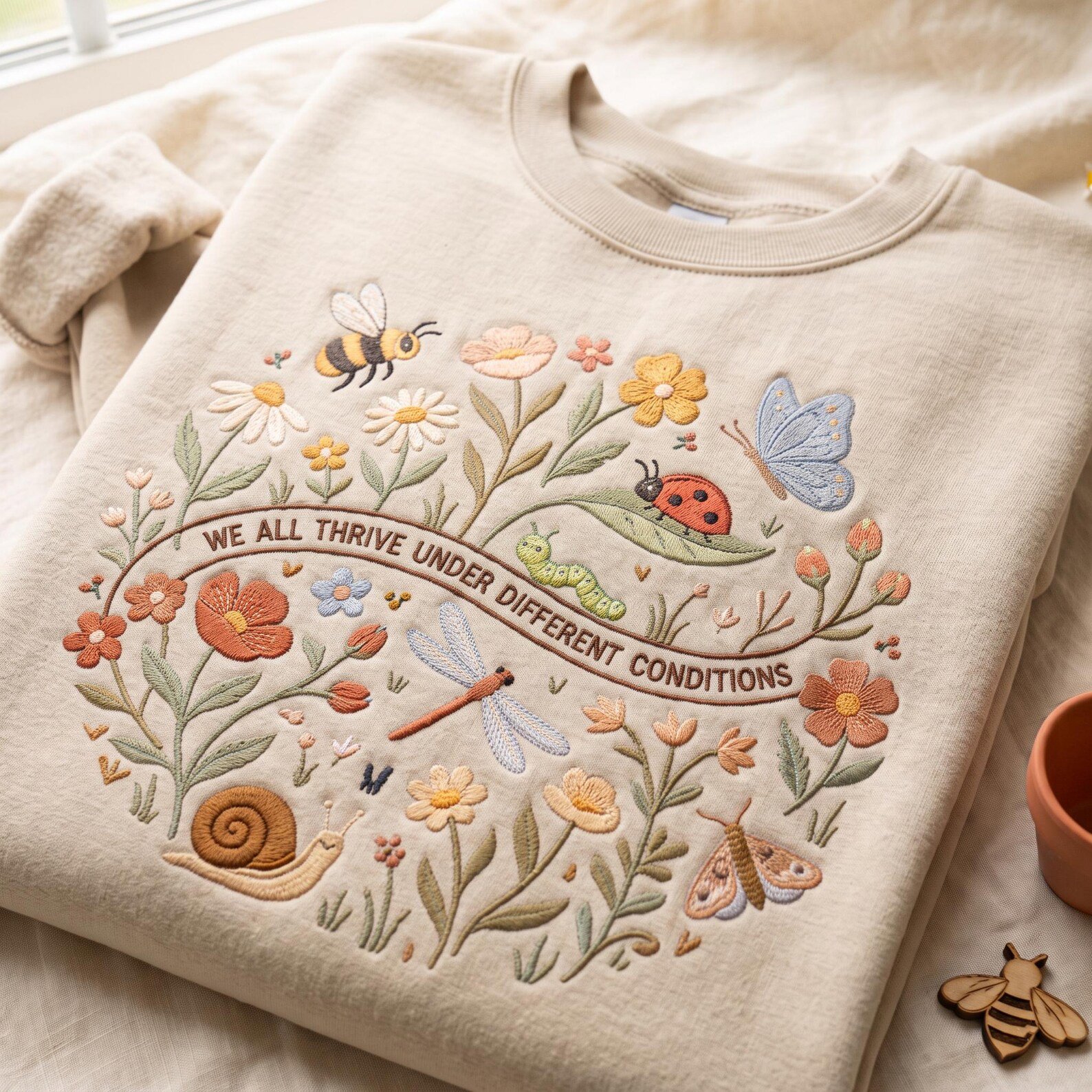 Embroidered Neurodiversity Shirt, Mental Health Gift for SPED Teacher, Special Education Teacher Shirt, Neurodiversity Shirt for BCBA Gift 2