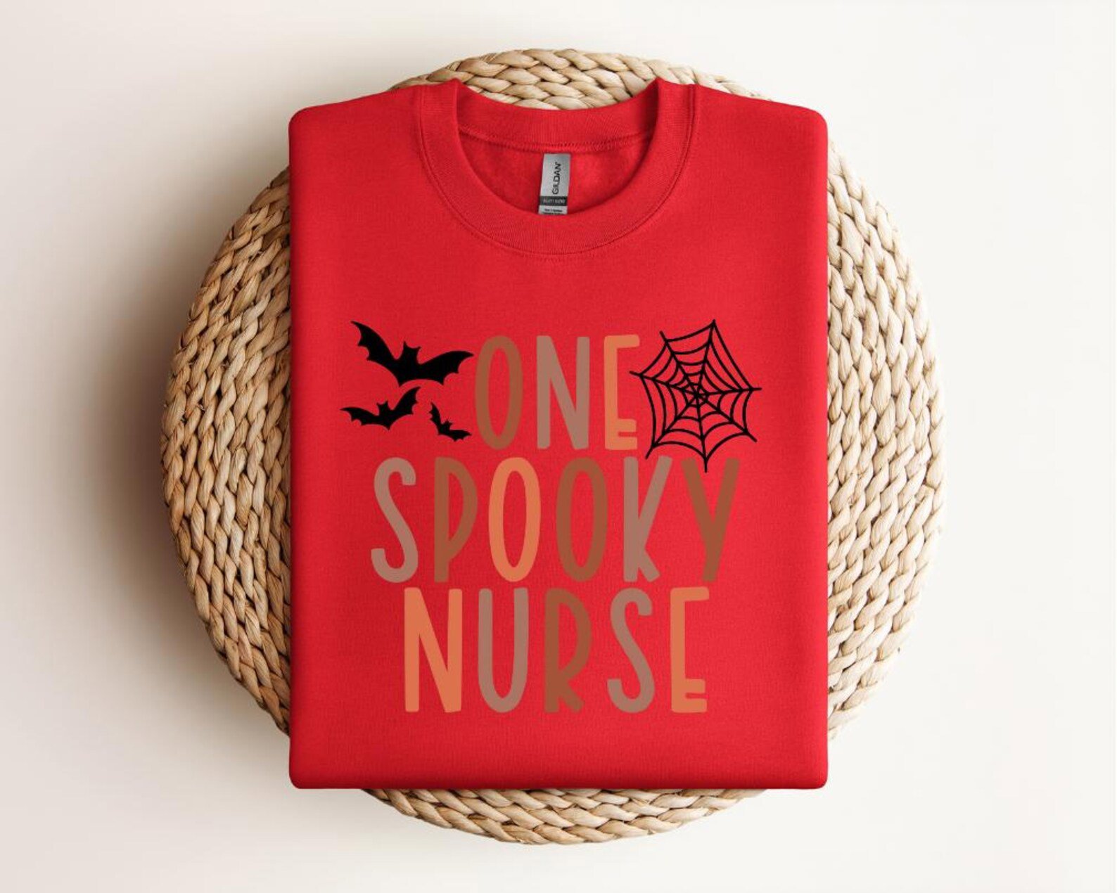 Spooky Nurse SweatShirt – Funny Halloween Bat Web Shirt, Gift for RN LPN 6