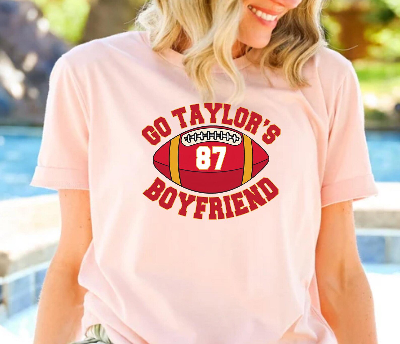 Go Taylor's Boyfriend Sweatshirt: Game Day Football Fan Sweater 2