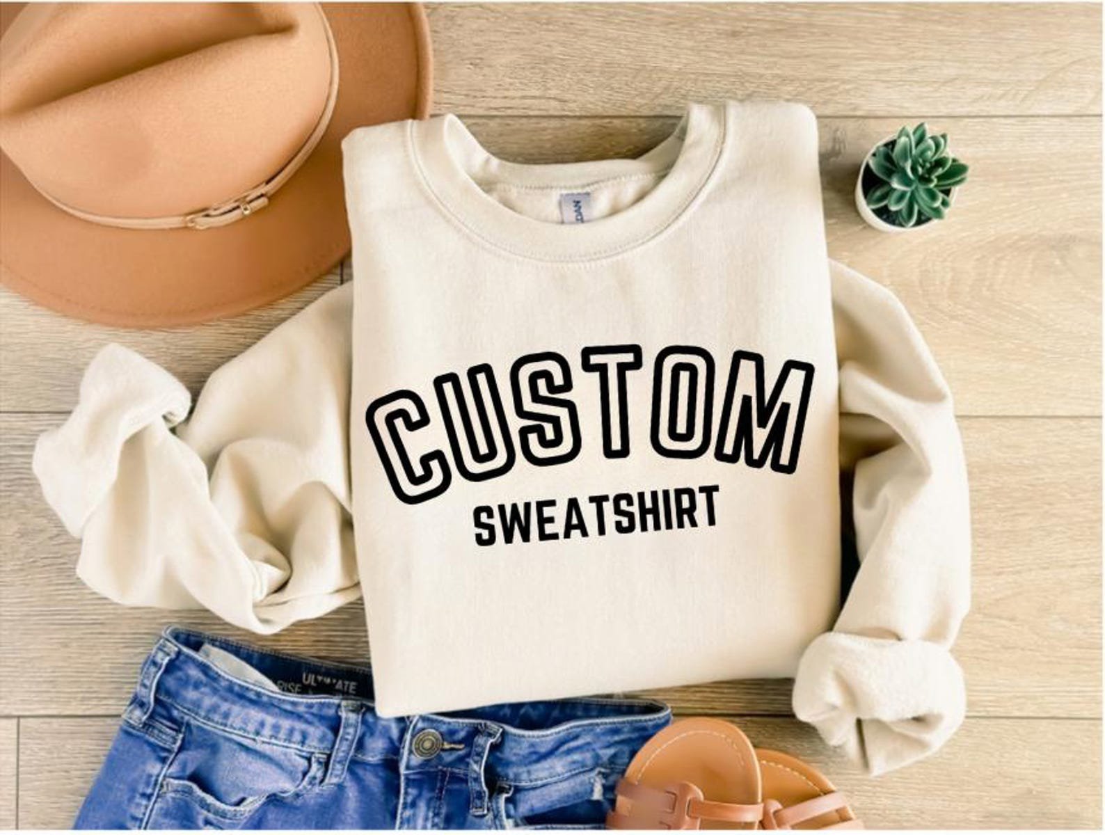 Sudadera Personalizada, Sudadera con Texto, Sudadera Custom, Frase Personalizada, Camisa Personalizada, Sudaderas Familia, Regalo Original 1