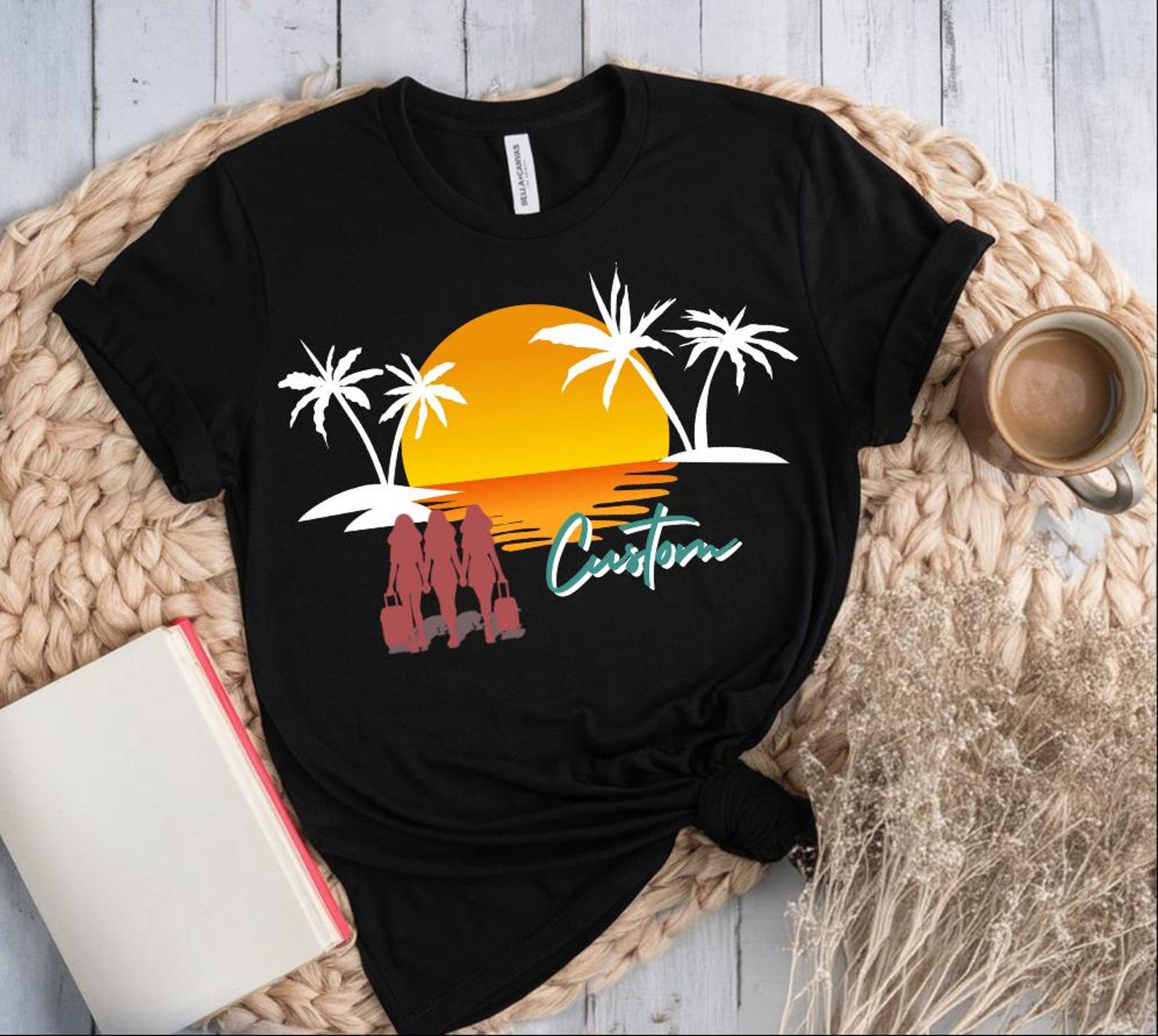 Custom Girls Trip Shirt, Custom Vacation Year Tee, Beach Trip Shirts, Matching Friends Trip Tees, Bachelorette Trip Shirt, 2026 Trip Shirt 6