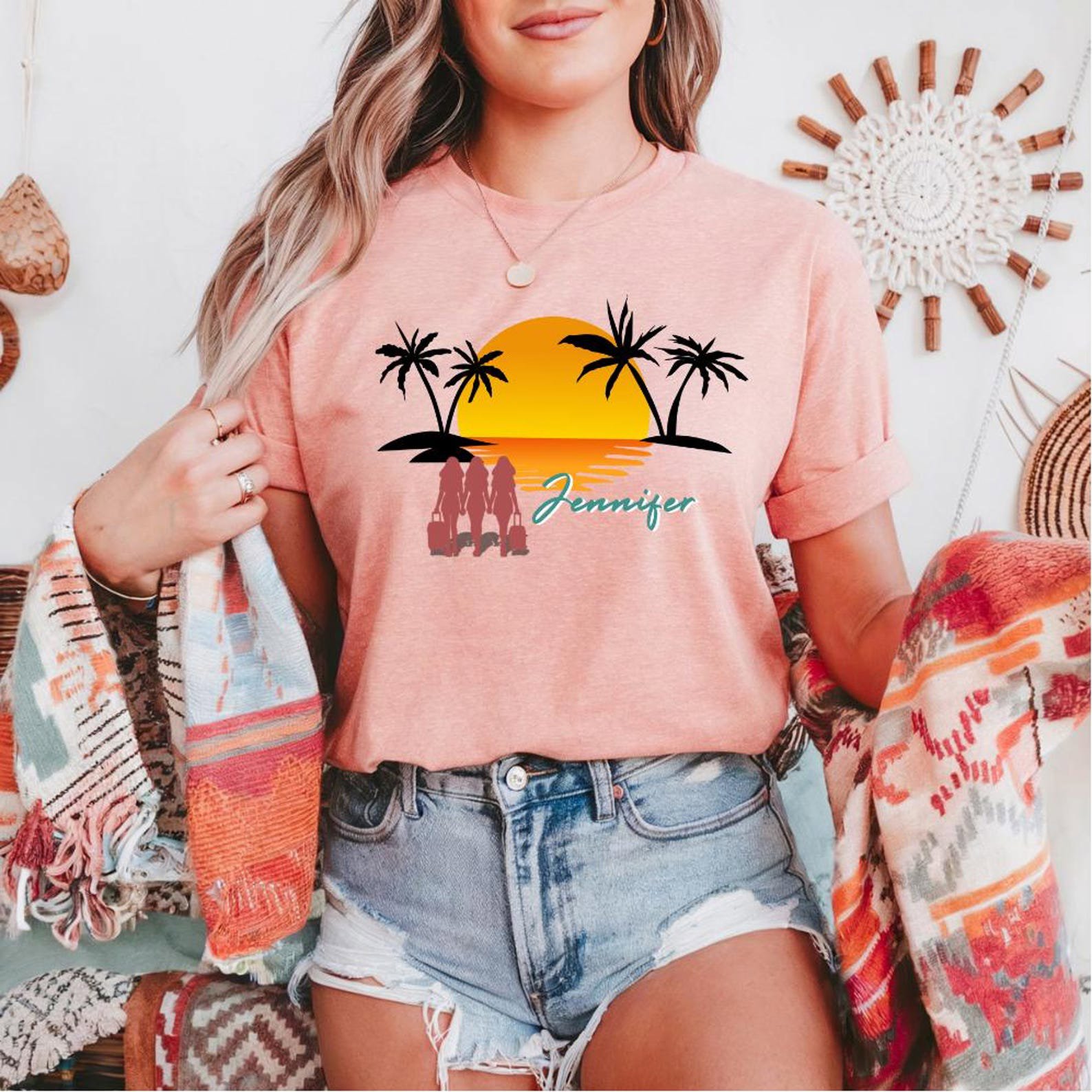 Custom Girls Trip Shirt, Custom Vacation Year Tee, Beach Trip Shirts, Matching Friends Trip Tees, Bachelorette Trip Shirt, 2026 Trip Shirt 10