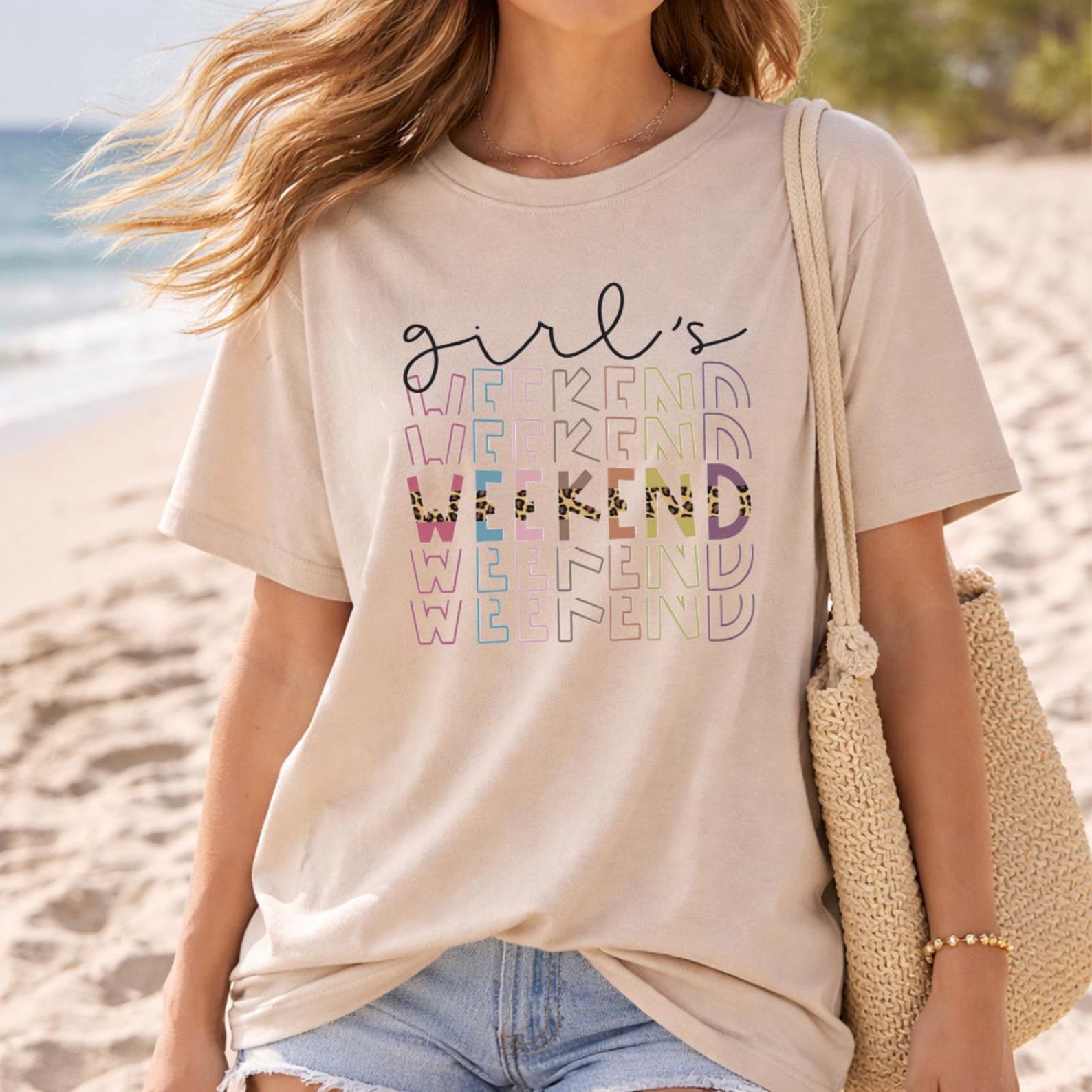 Girls Weekend Shirt, Girls Trip Shirt, Matching Group Vacation Shirts, Beach Trip Tee, Bachelorette Weekend Shirt Gift 6