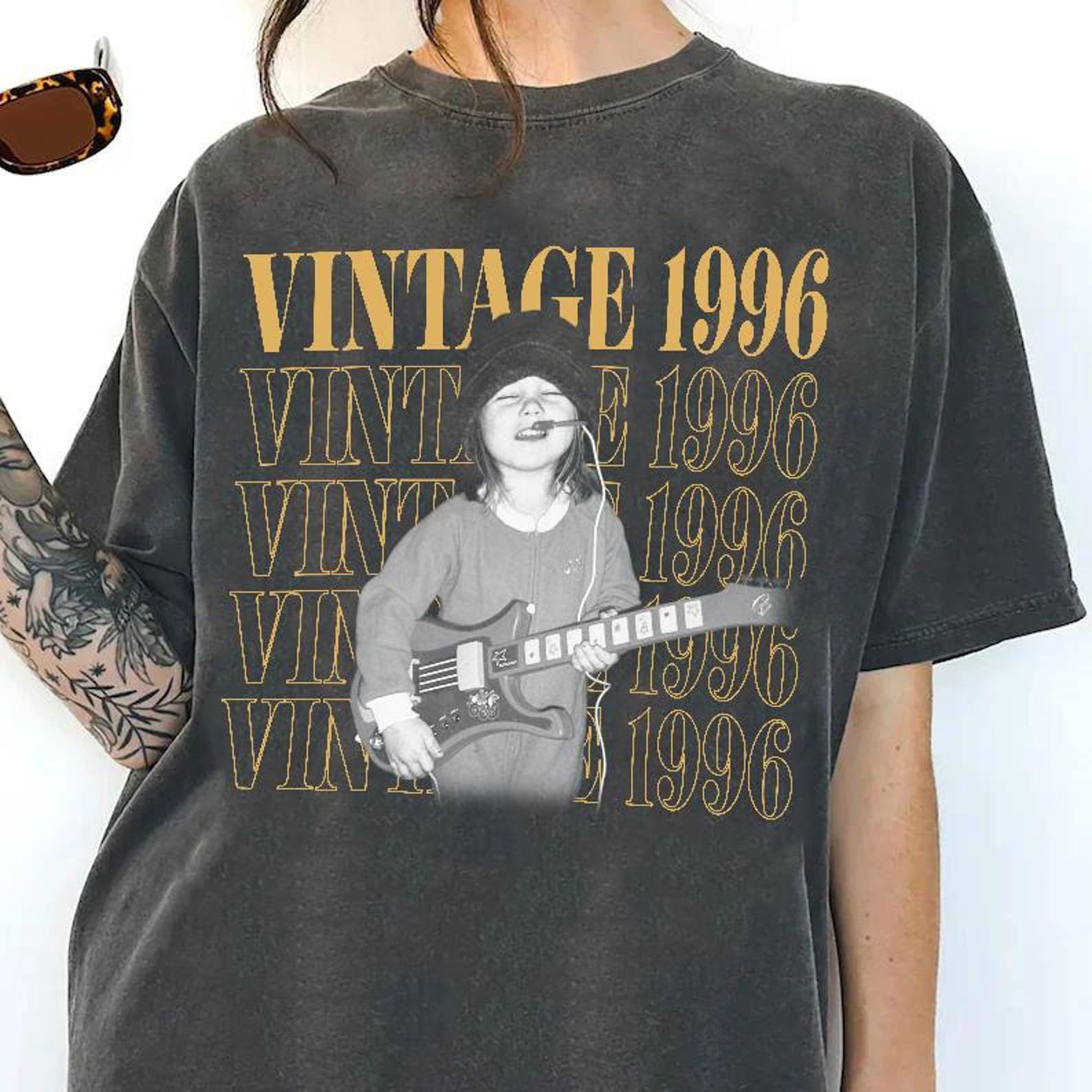 Custom Photo 30th Birthday Shirt Vintage Year Tee, Dirty 30 Shirt, Funny Birthday Party Shirt, Personalized Gift 4