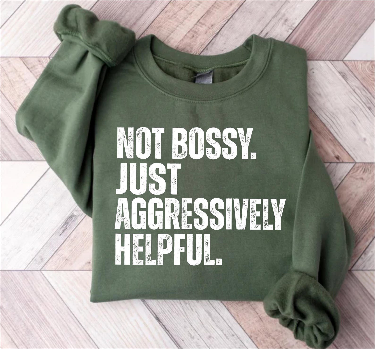 Not Bossy Just Aggressively Helpful Shirt, Funny Shirt For Bossy Boss, Sarcastic Tshirt for Bossy Friend ,Humorous Git for The Boss in Group 5