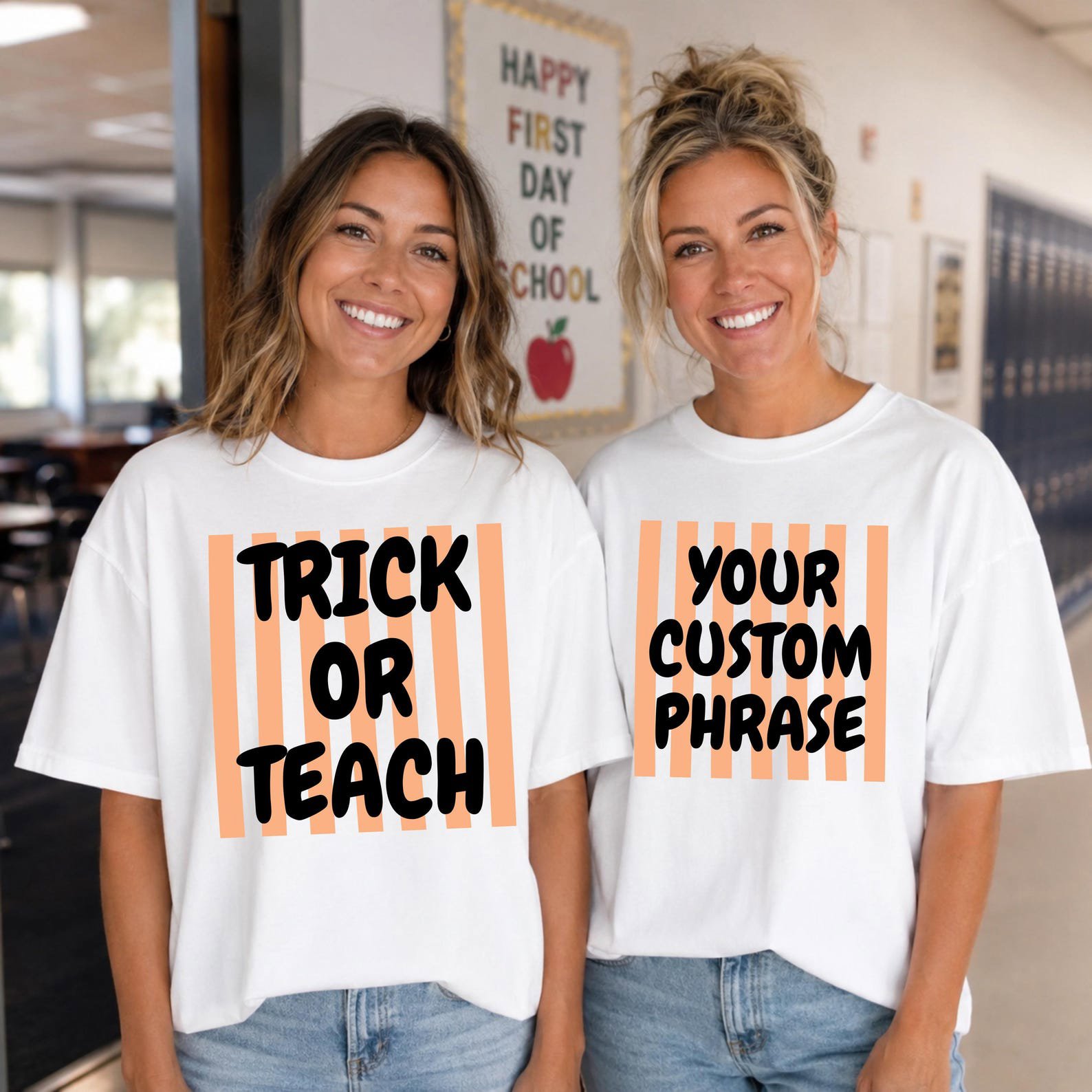 Custom Funny Halloween Teacher Shirt, Spooky Quotes Faculty Squad Outfit 2