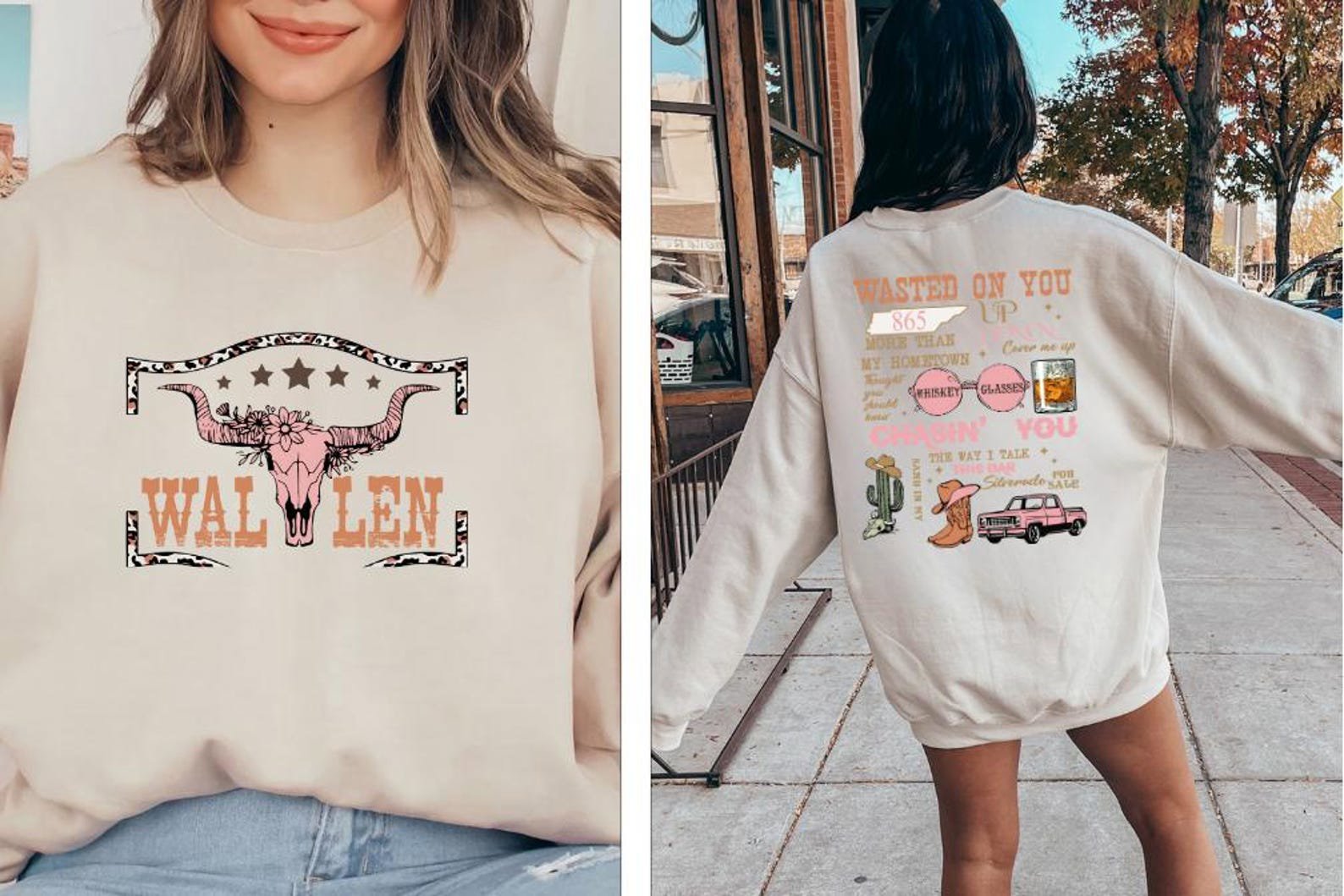 Floral Country Music T-Shirt: Cowgirl Concert Tee, Rock Graphic Design 4