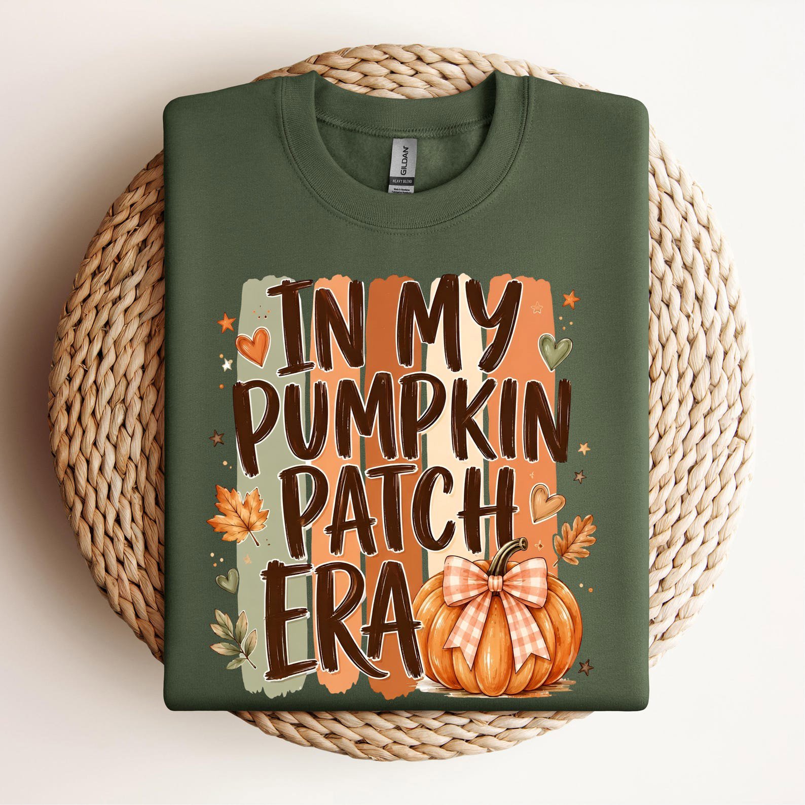 In My Pumpkin Patch Era SweatShirt, Fall Matching Pumpkin Picking Tee, Mom Daughter Autumn Outfit 3