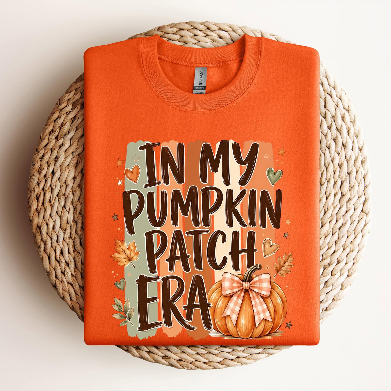 In My Pumpkin Patch Era SweatShirt, Fall Matching Pumpkin Picking Tee, Mom Daughter Autumn Outfit 5