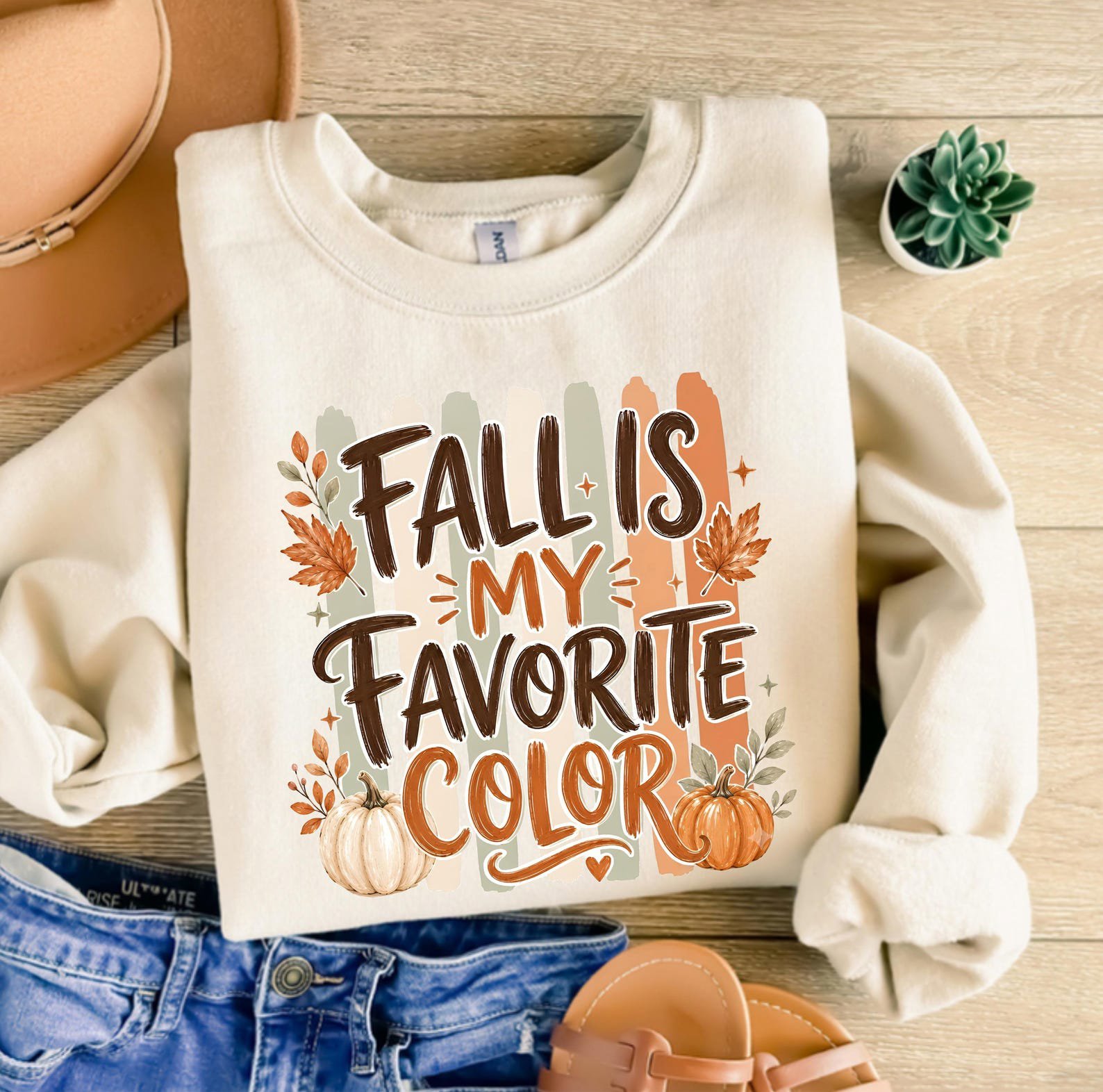 Fall is My Favorite Color Shirt for Matching Autumn Girls Trip, family Vacation, Pupkin Patch Outfits 1