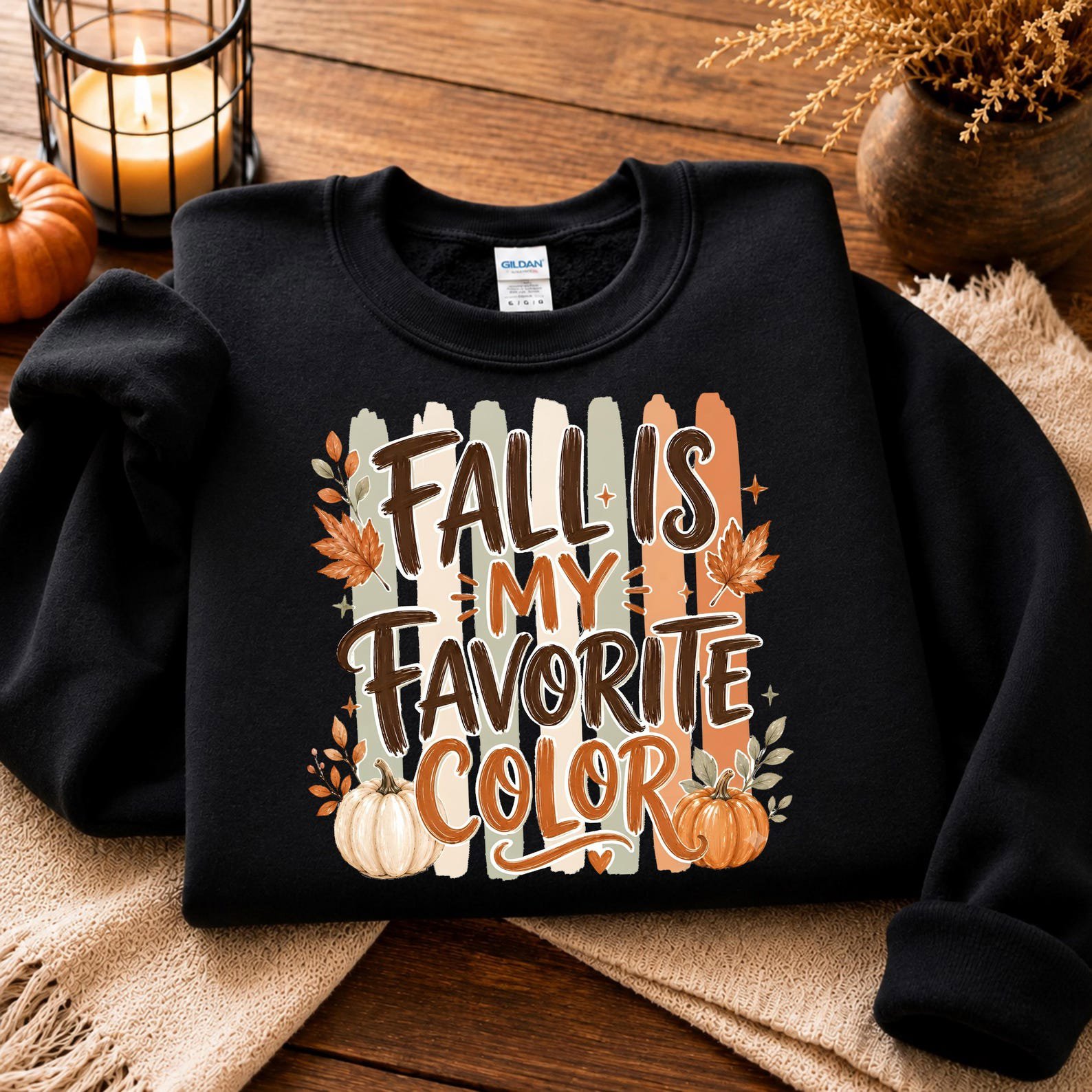 Fall is My Favorite Color Shirt for Matching Autumn Girls Trip, family Vacation, Pupkin Patch Outfits 11