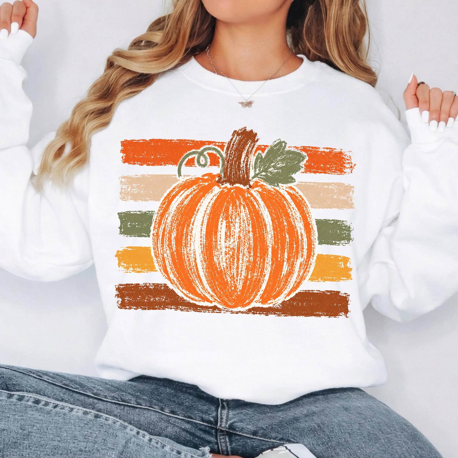 Pumpkin Patch Fall Shirt for Mathing family Autumn Outfit, Thanksgiving Top,Farmhouse Women Gift 8