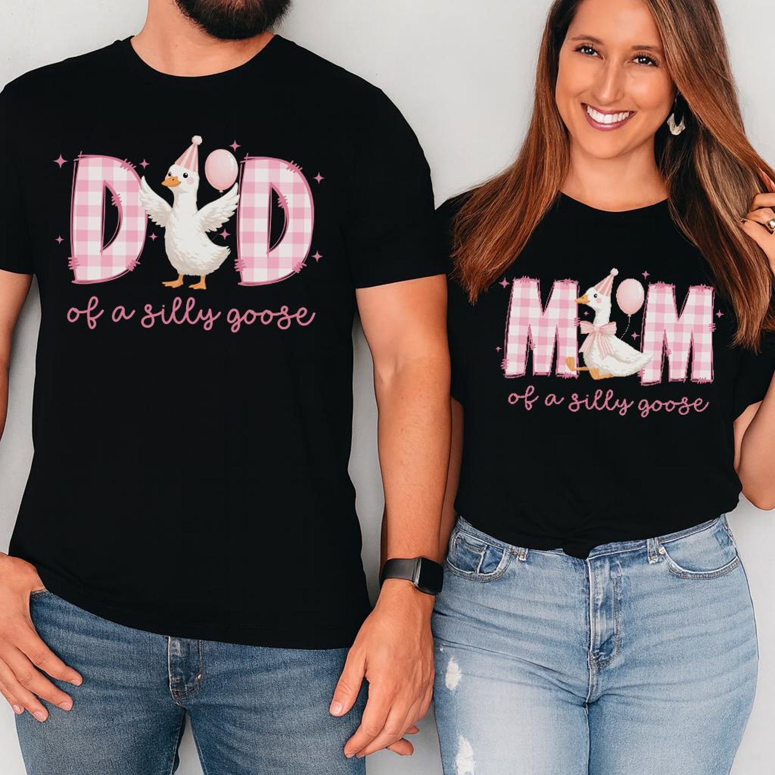 Matching Family Silly Goose Shirts 1st Birthday Outfit, Mama Dada Goose Tee, One Silly Goose Party Shirts 3