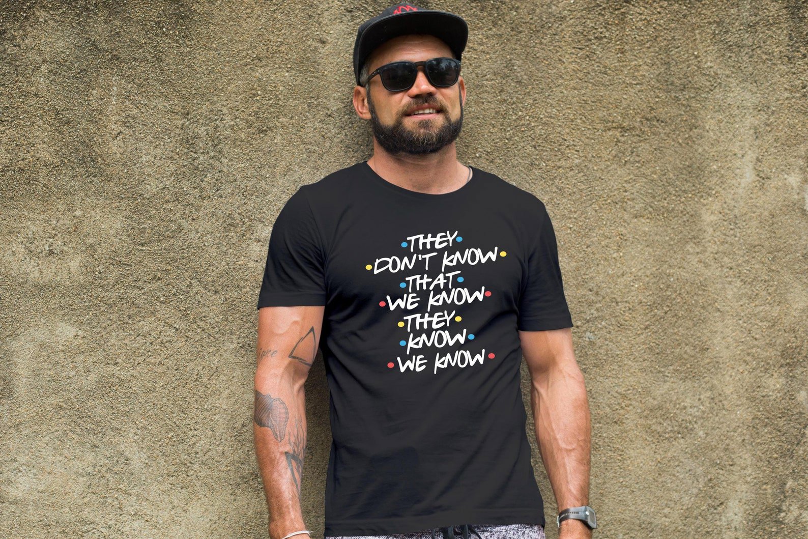 They Don't Know That We Know They Know We Know Shirt, Chandler Shirt, Funny Friends Shirt, Phoebe Shirt, Funny Shirt 6