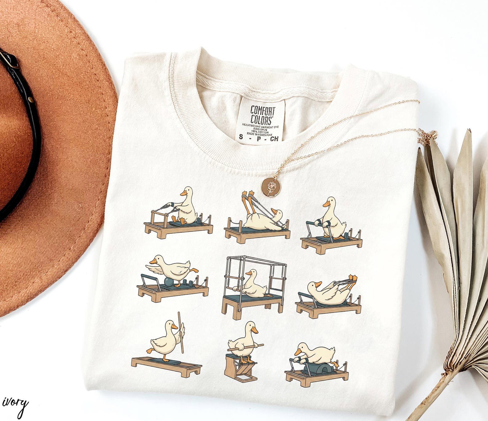 Pilates Girl Shirt Funny Goose Tee, Reformer Pilates Tshirt, Trendy Workout Shirt, Cute Fitness Aesthetic Tee 5