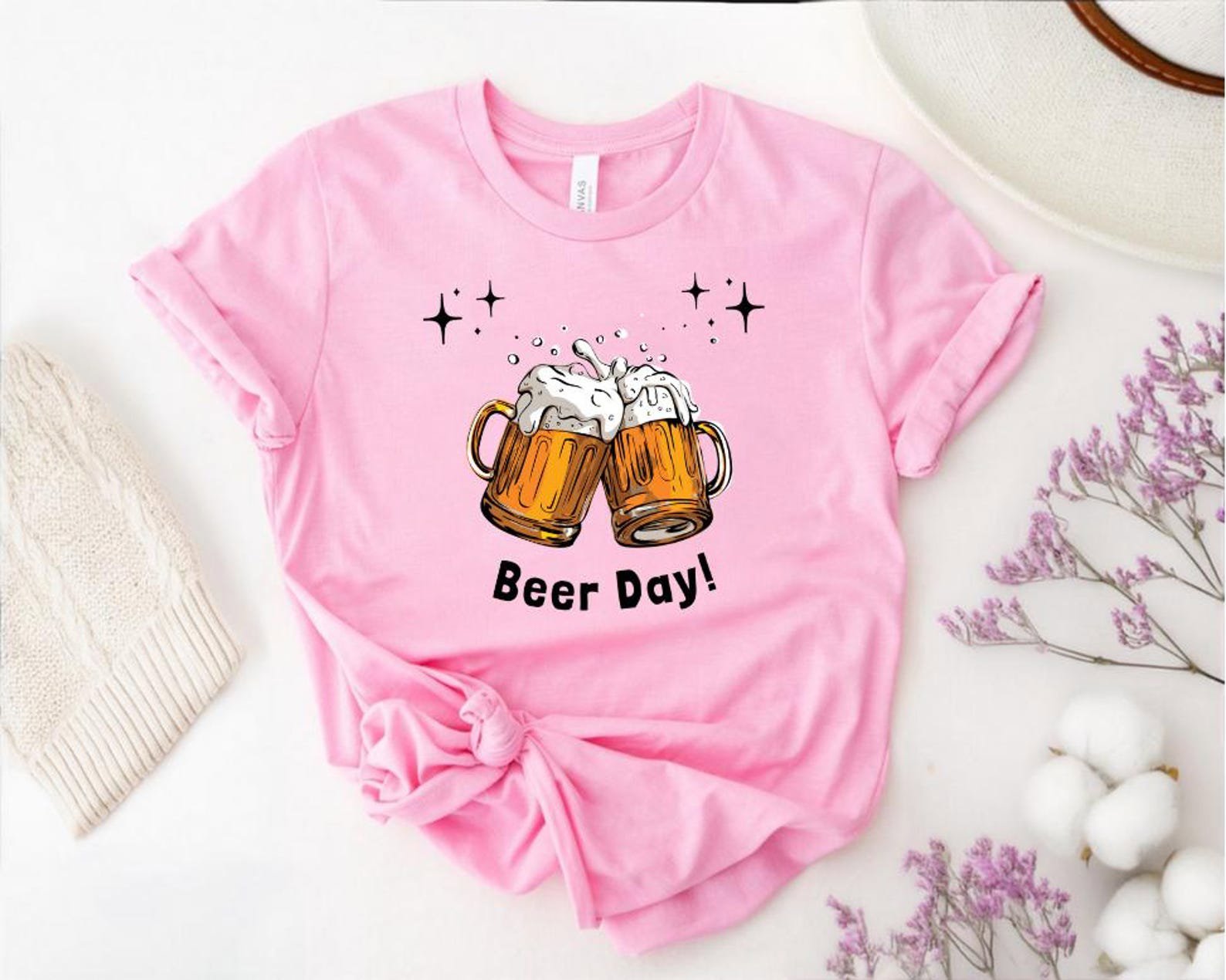 Beer Day Comfort Colors Shirt: Unisex Day Drinking Tee 2