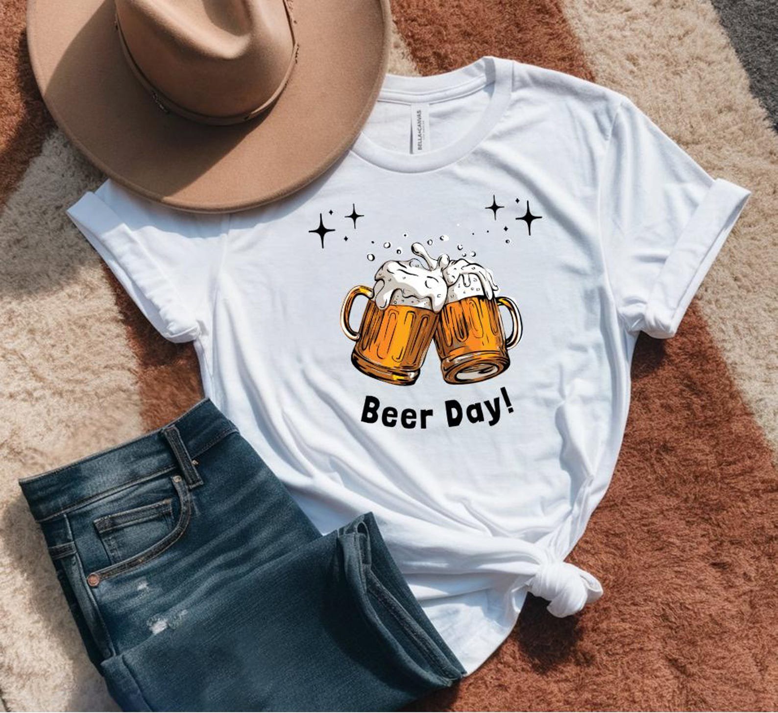 Beer Day Comfort Colors Shirt: Unisex Day Drinking Tee 6